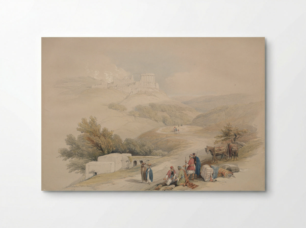 Ruins of the Church of St. John, Sabaste - David Roberts - Poster