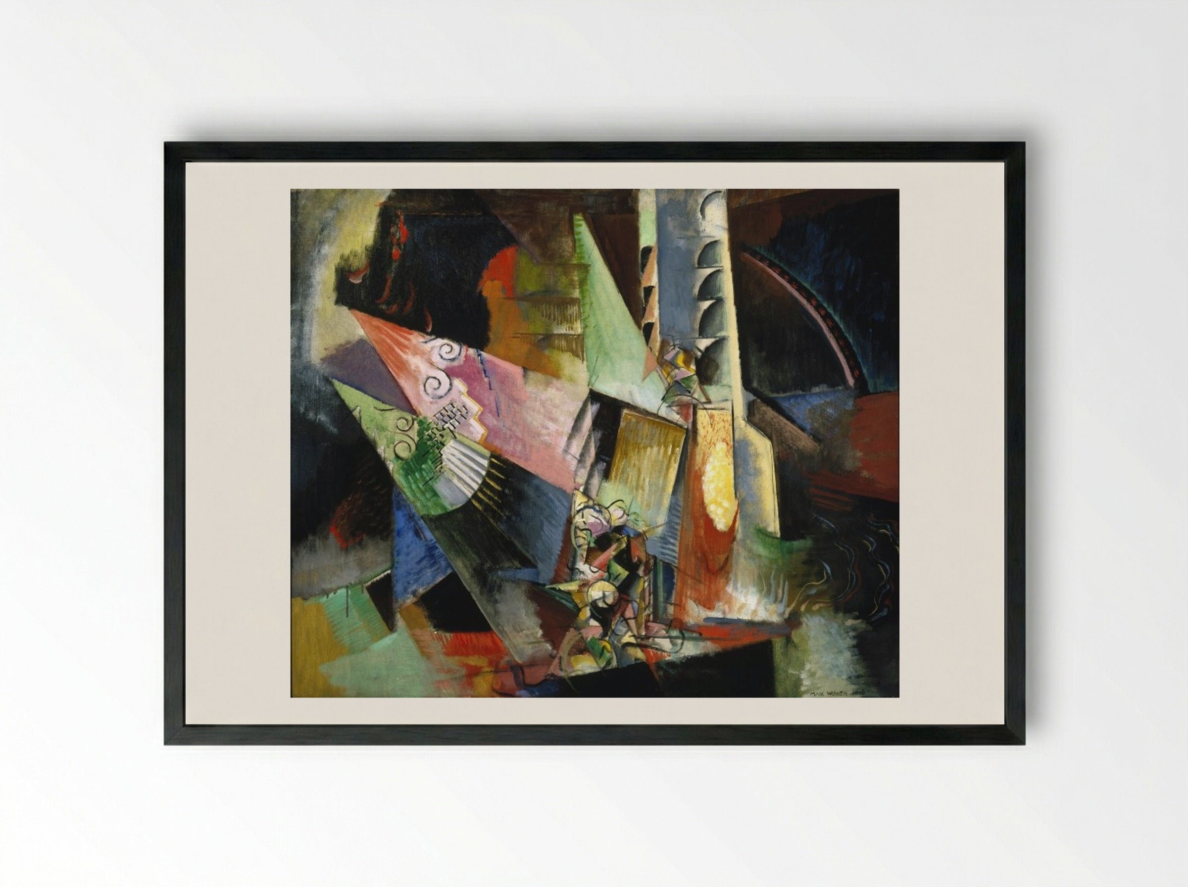 Russian Ballet - Max Weber - Framed Print Black