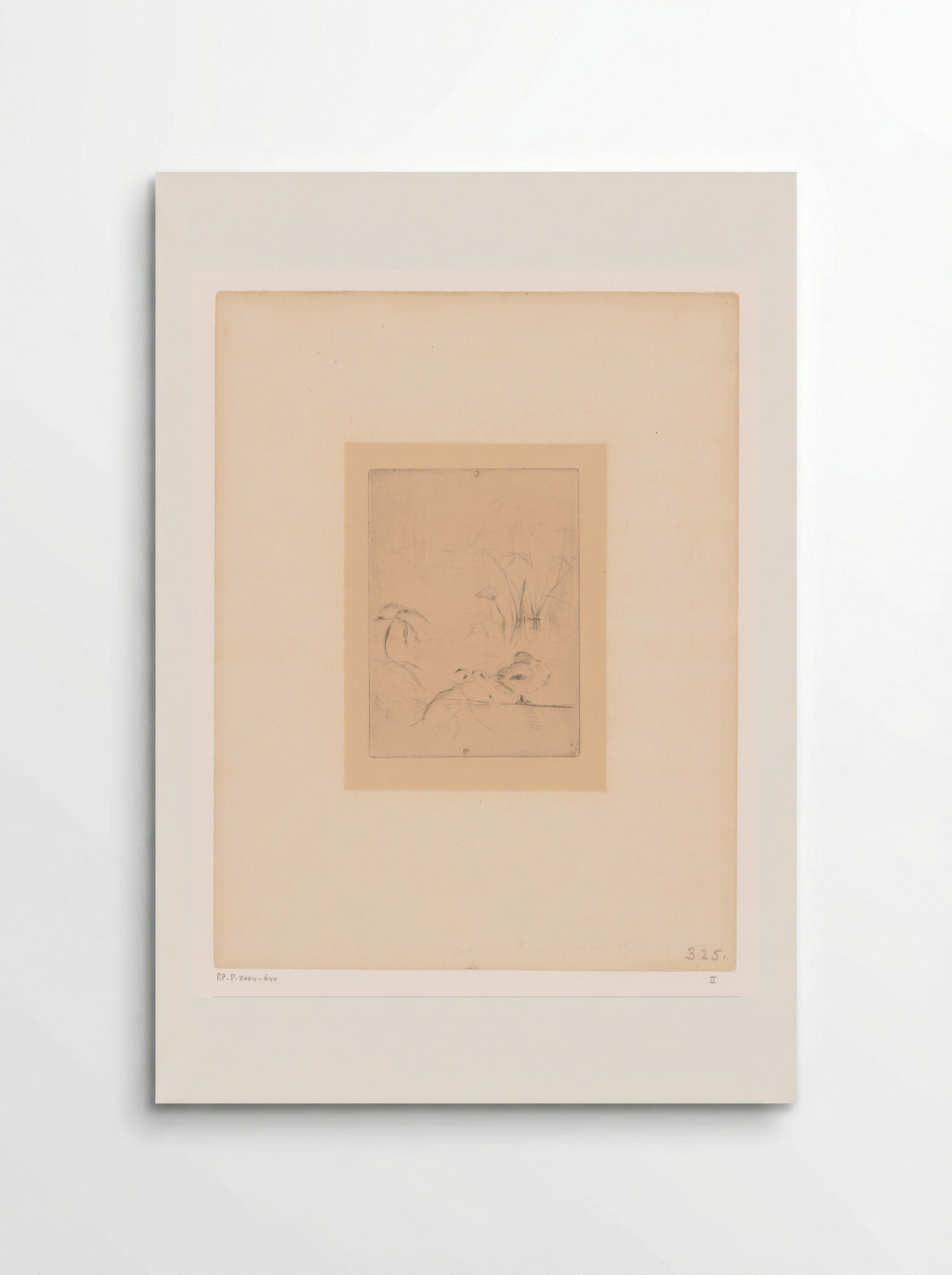 Rustende eend (Resting Duck) - Berthe Morisot - Poster