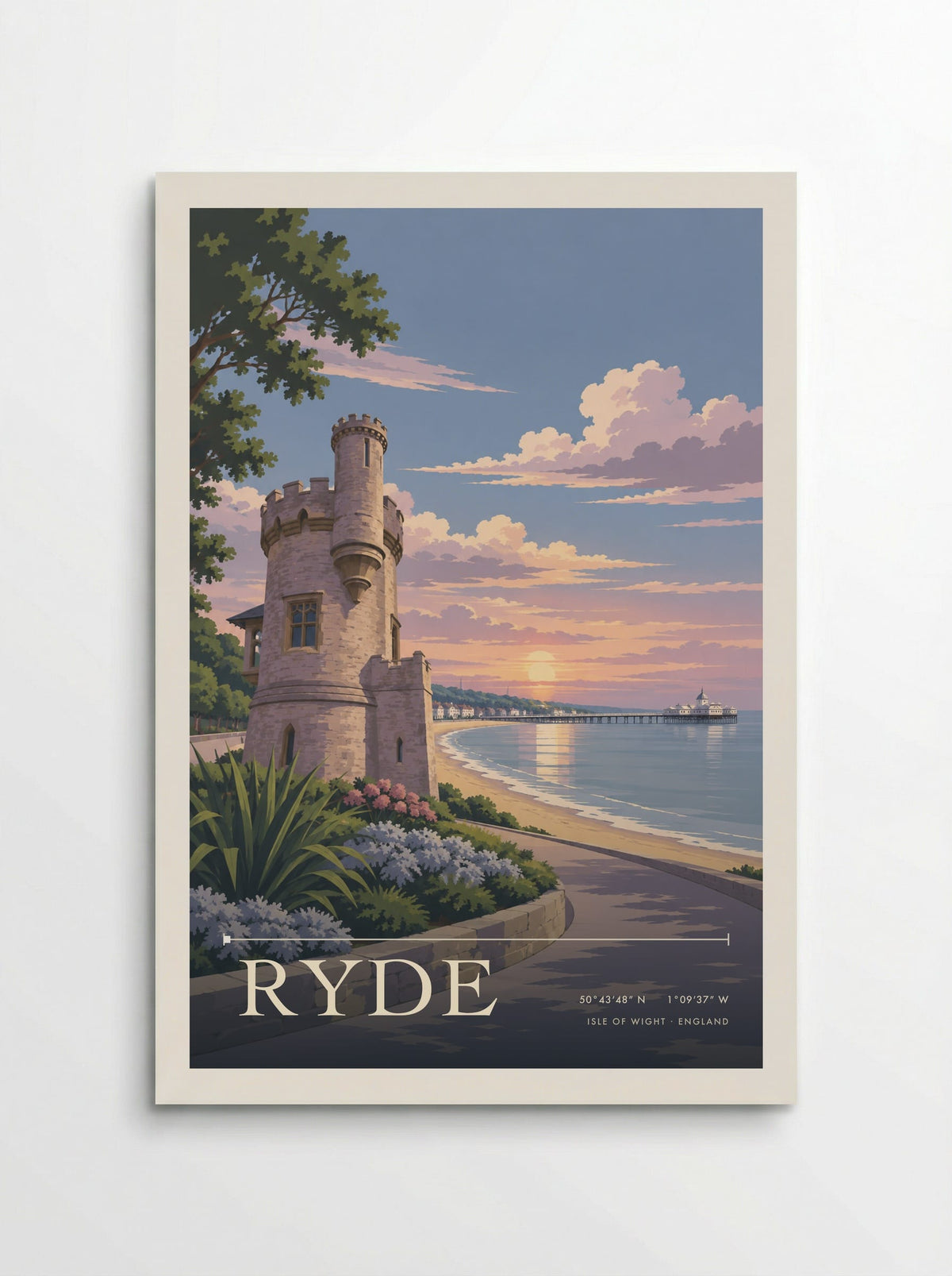 Ryde Isle of Wight | Travel Poster - Poster