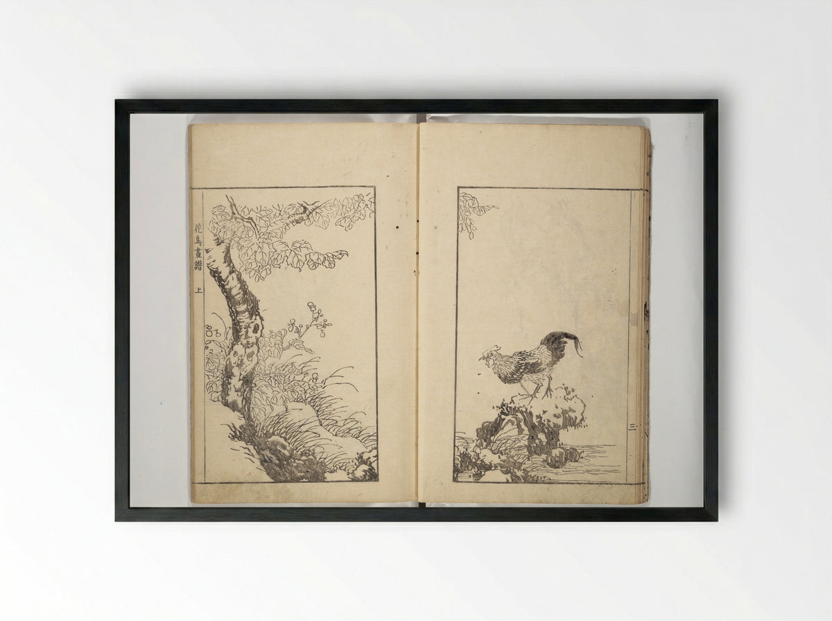 Sō Shiseki Picture Album - Sō Shiseki - Framed Print Black