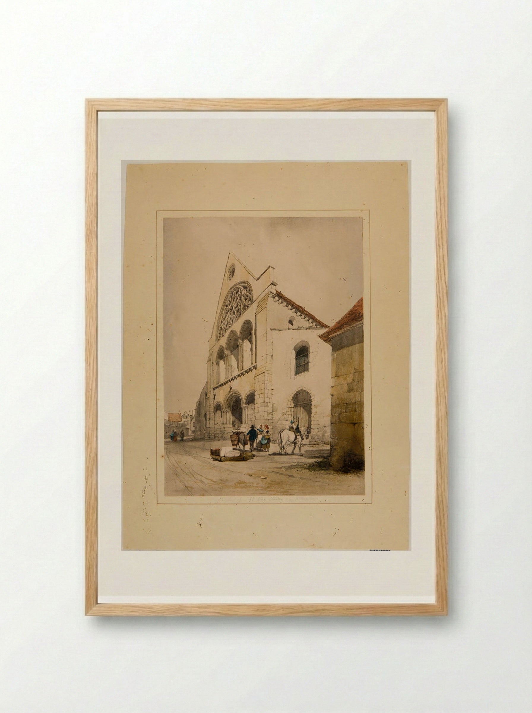 S. André, Chartres - Thomas Shotter Boys - Framed Print Wood