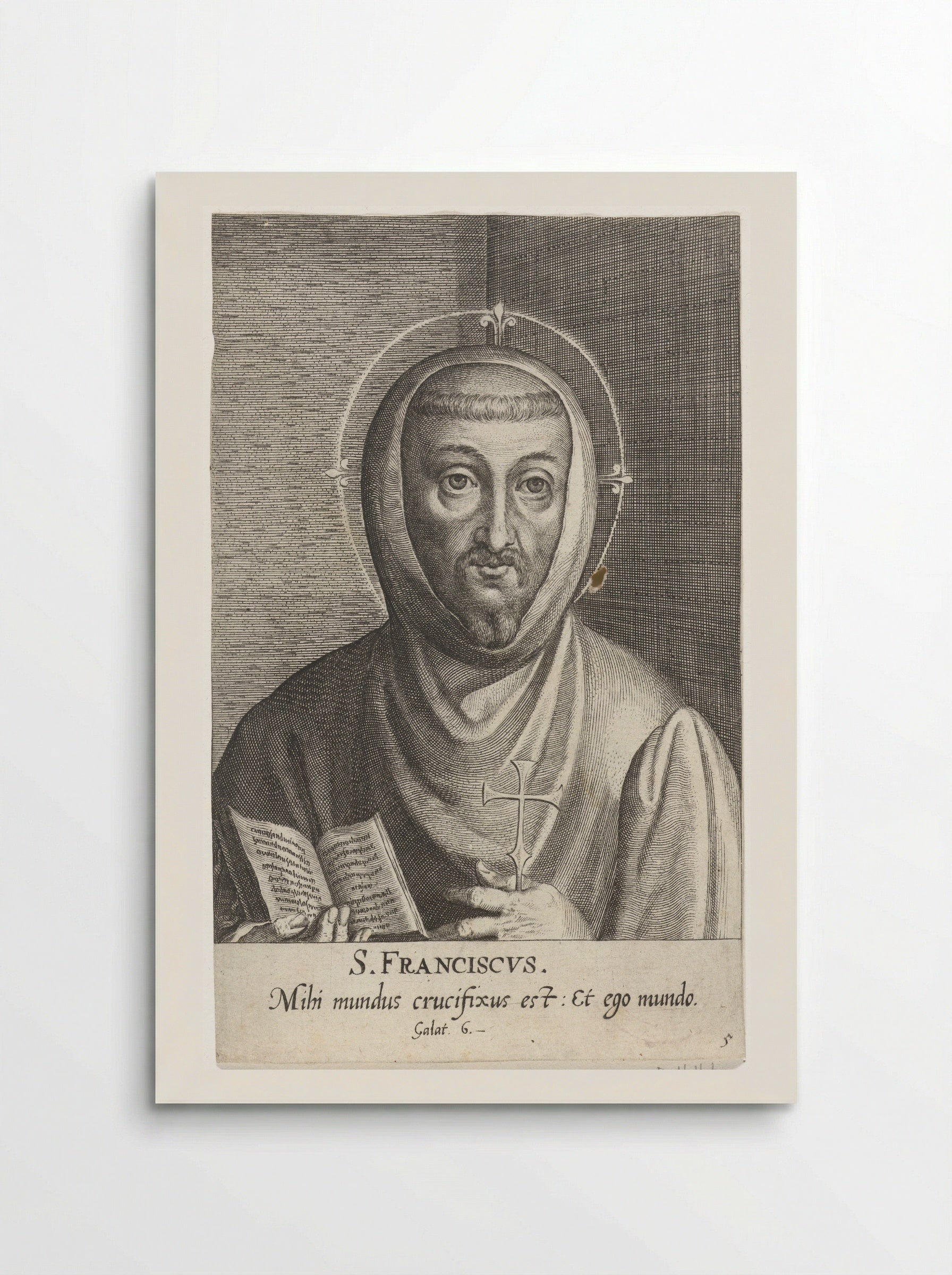 S. Franciscus - Dominicus Custos - Poster