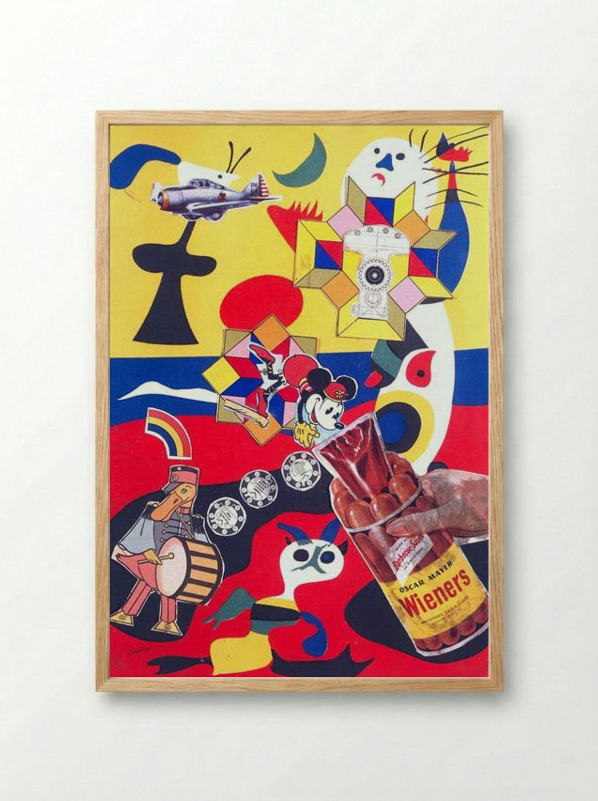 Sack-o-sauce - Eduardo Paolozzi - Framed Print Wood