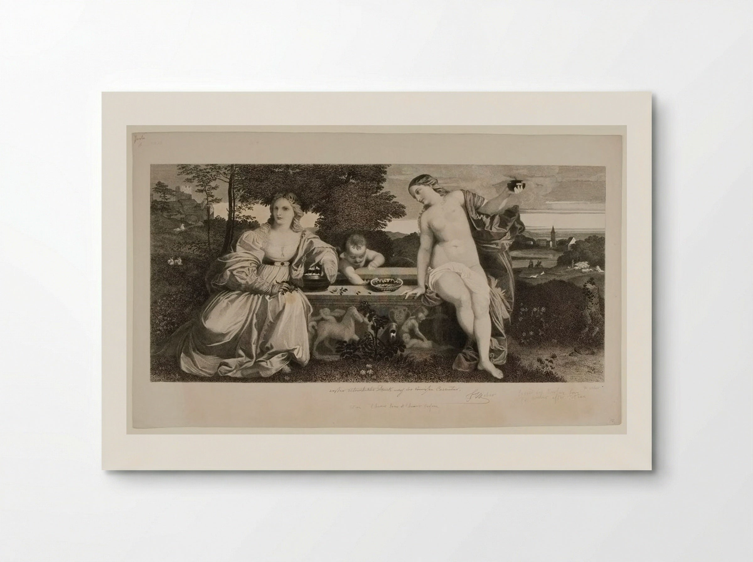 Sacred and Profane Love - Friedrich Weber - Poster