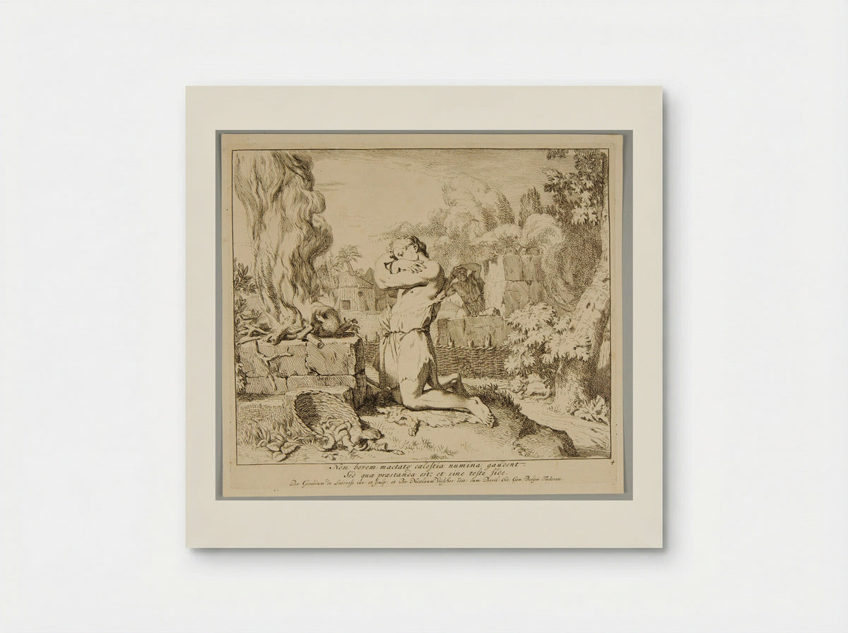 Sacrifice of Cain and Abel - Gérard de Lairesse - Poster