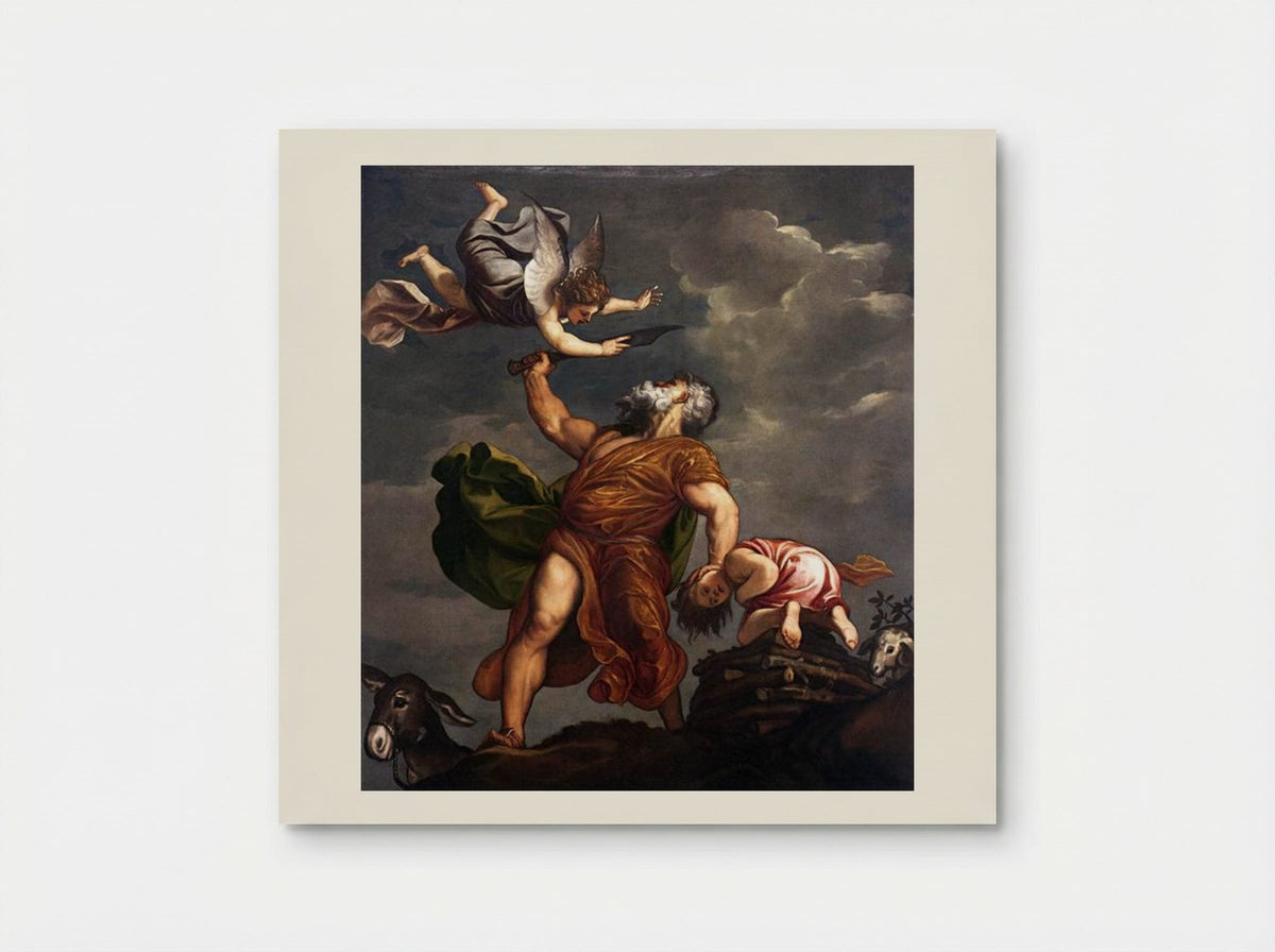 Sacrifice of Isaac - Titian - Poster