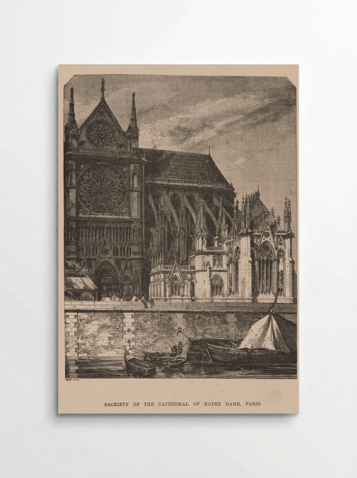 Sacristy of the Cathedral of Notre Dame, Paris - Best et Cie - Poster