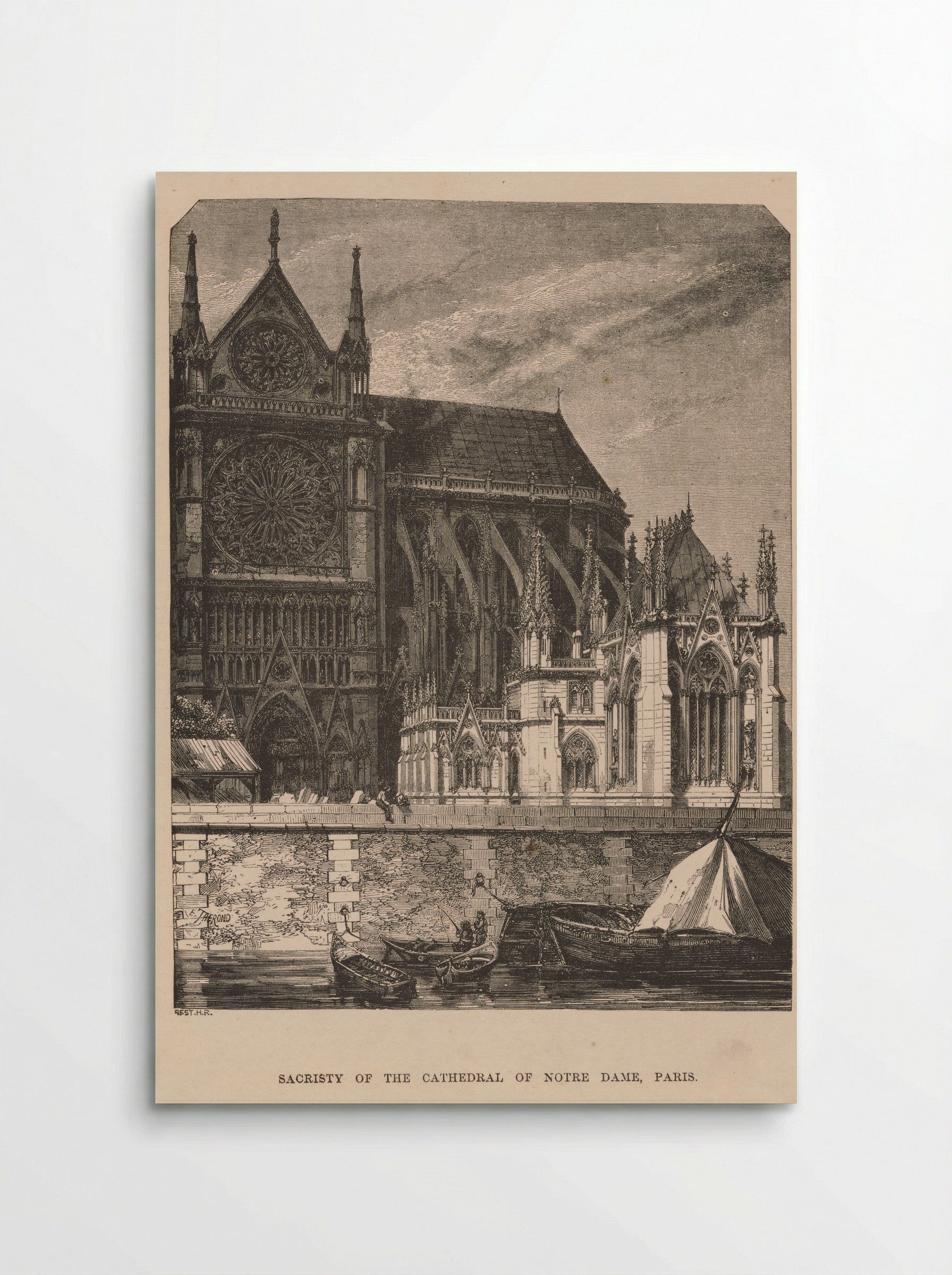 Sacristy of the Cathedral of Notre Dame, Paris - Best et Cie - Poster