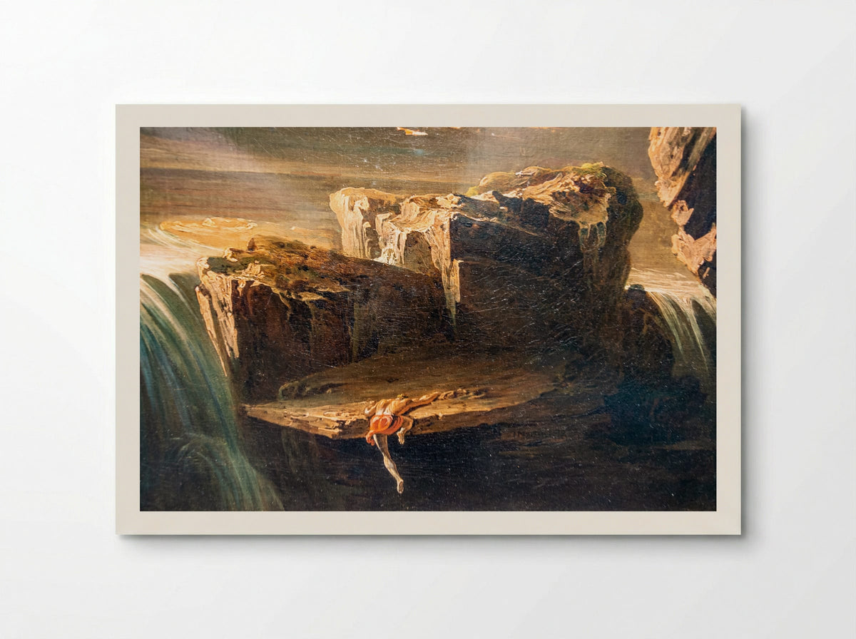 Sadak in Search of the Waters of Oblivion - John Martin - Poster
