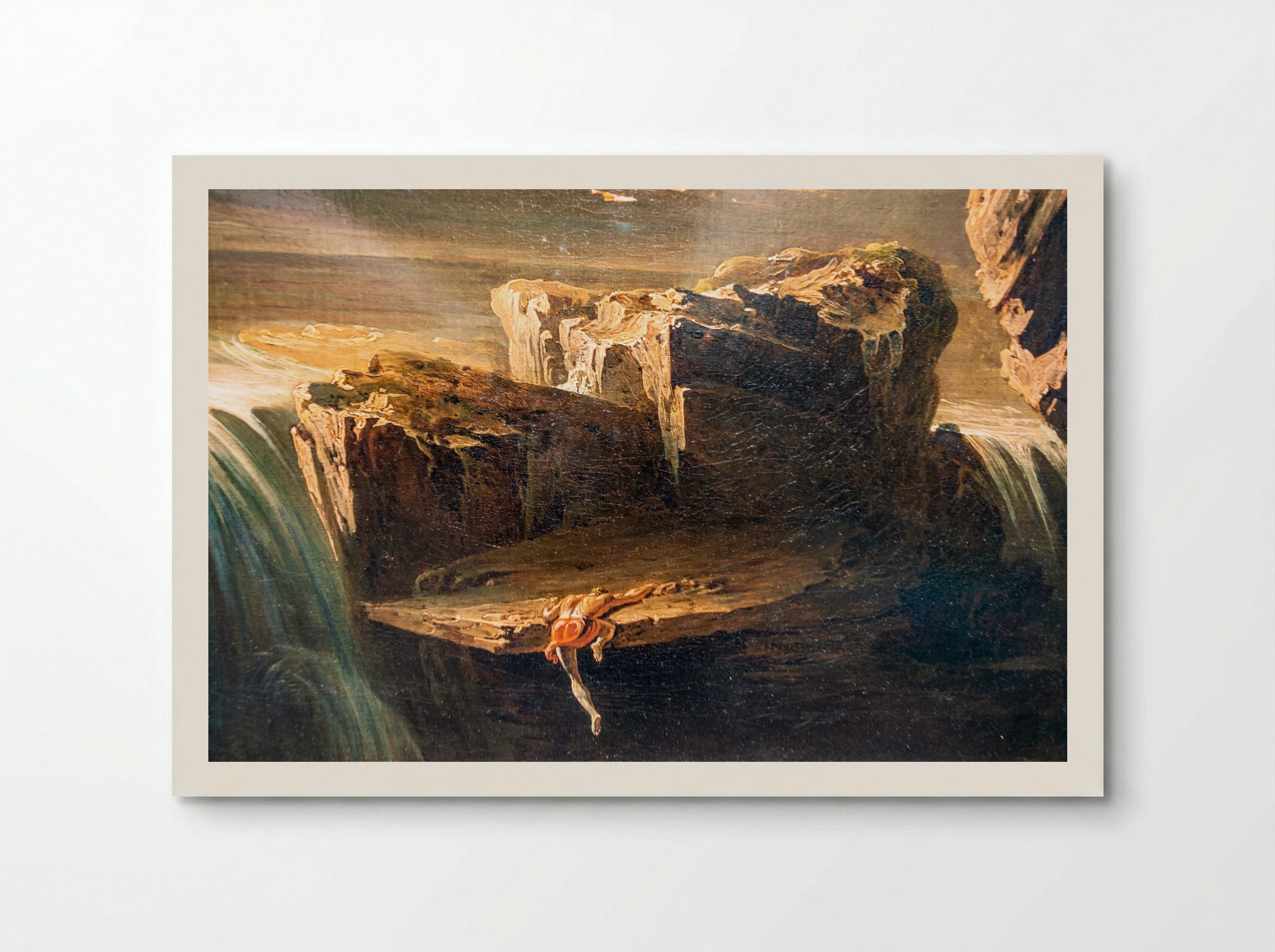 Sadak in Search of the Waters of Oblivion - John Martin - Poster