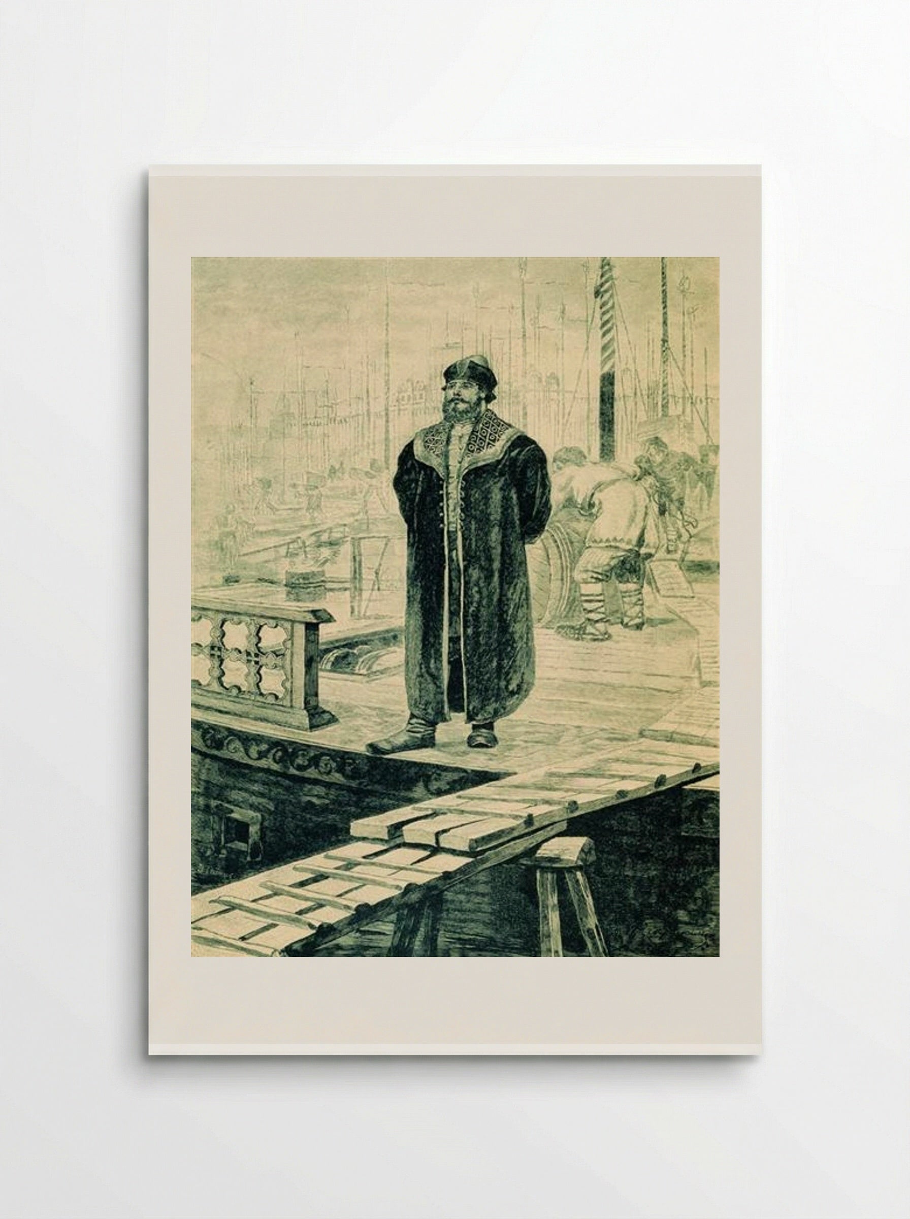 Sadko, a wealthy guest of Novgorod - Andrei Ryabushkin - Poster