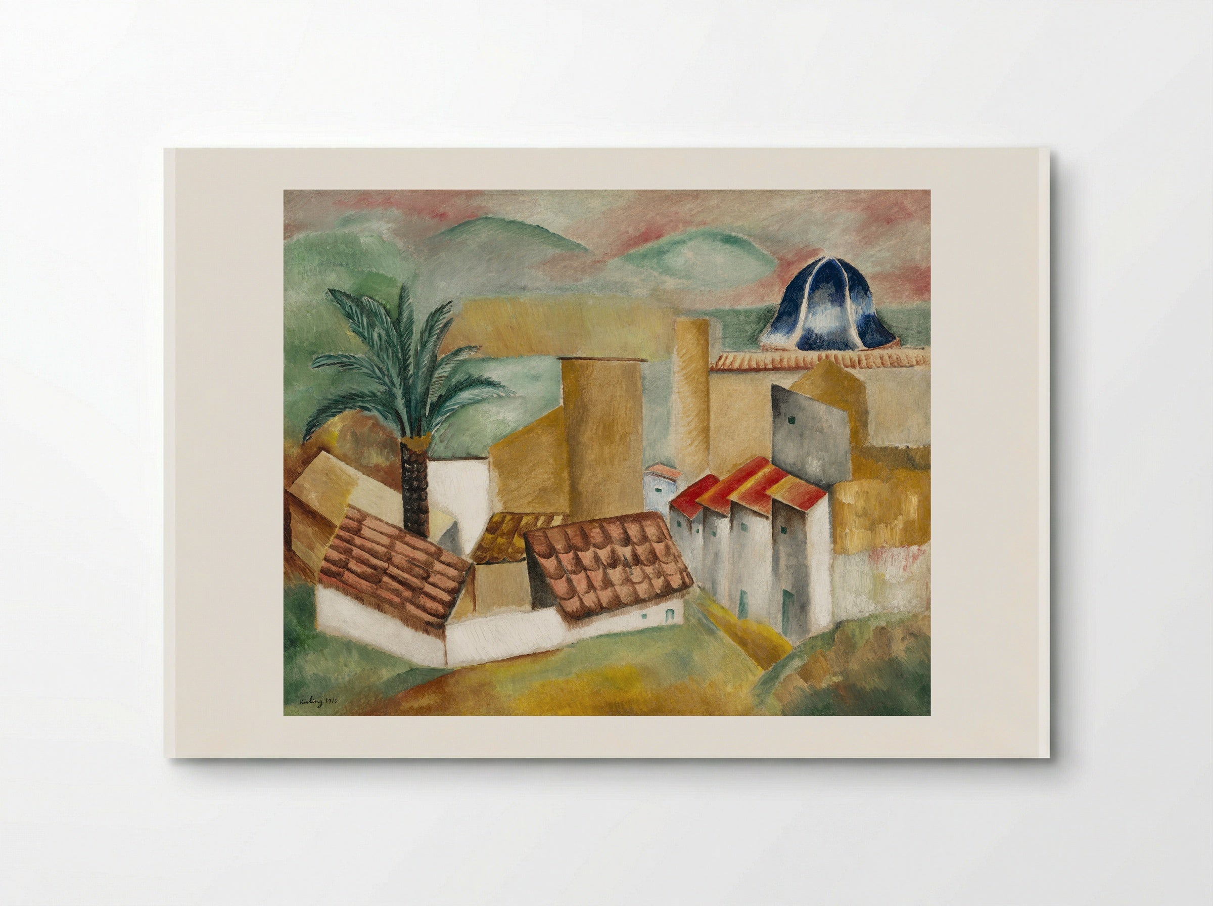 Sagunto - Moïse Kisling - Poster