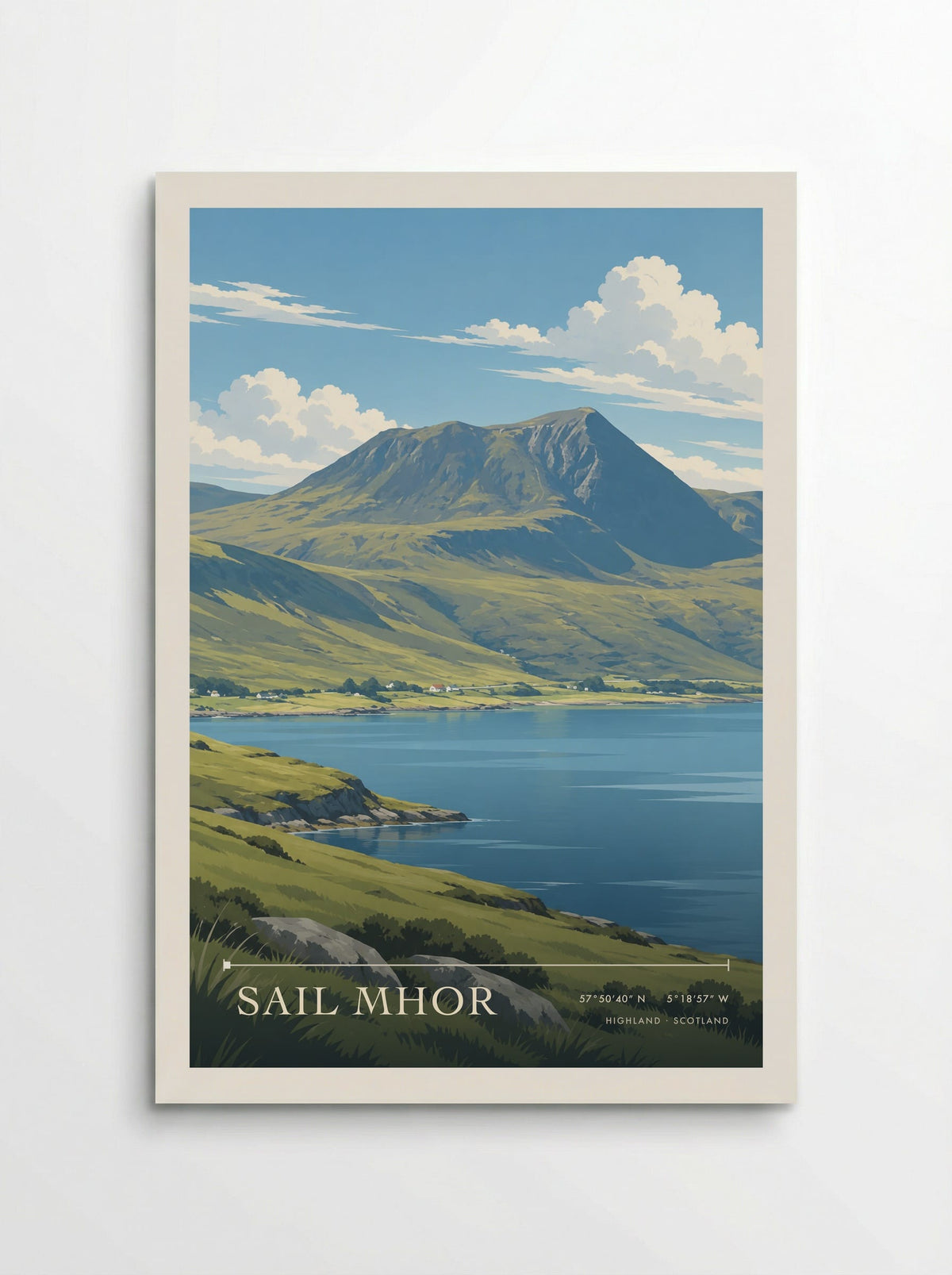 Sail Mhor, Highland | Travel Poster - Poster
