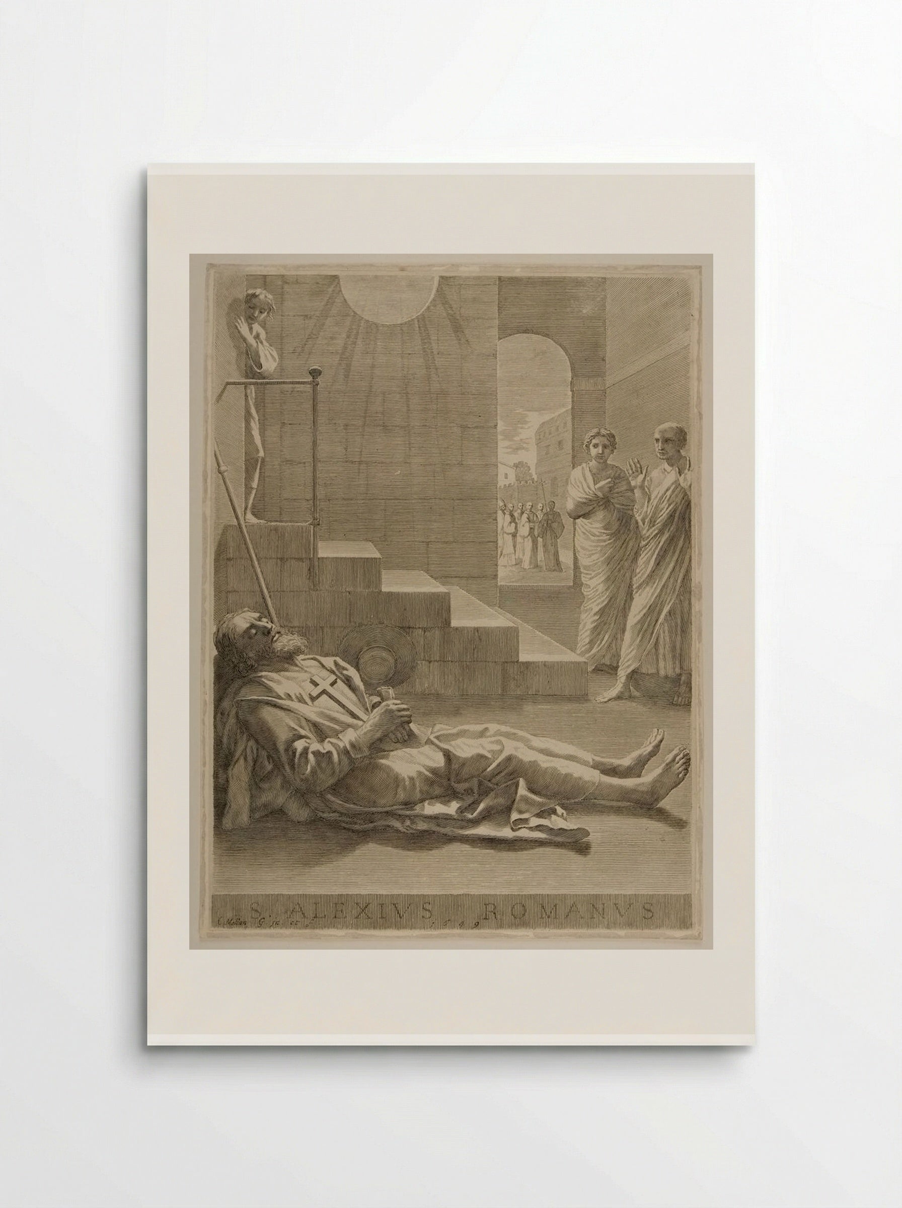 Saint Alexis - Claude Mellan - Poster