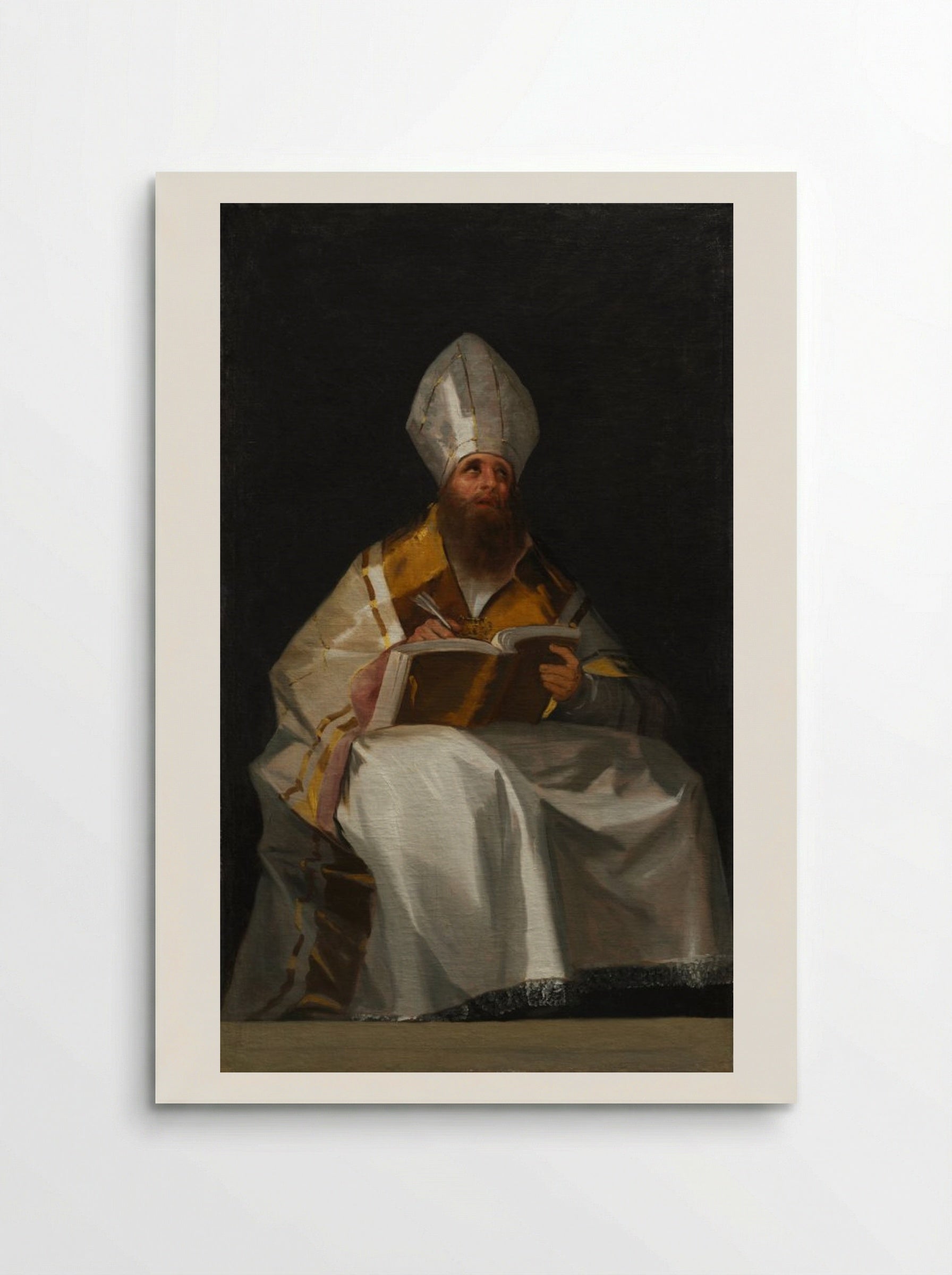 Saint Ambrose - Francisco de Goya - Poster