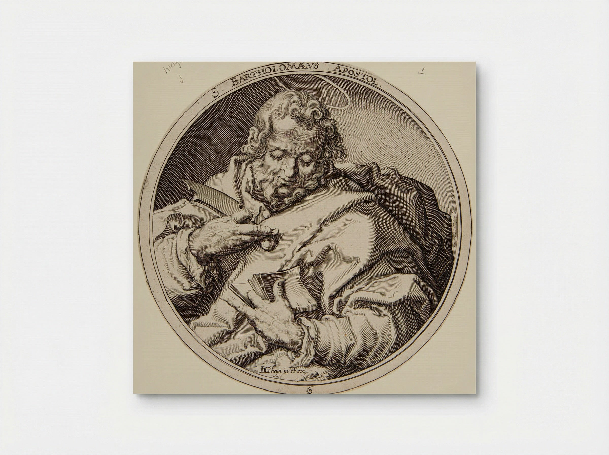Saint Bartholomew - Zacharias Dolendo - Poster