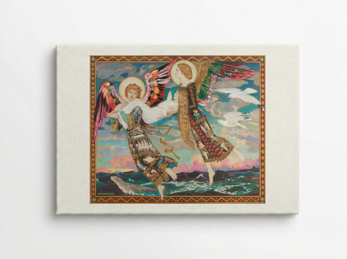 Saint Bride - John Duncan - Canvas
