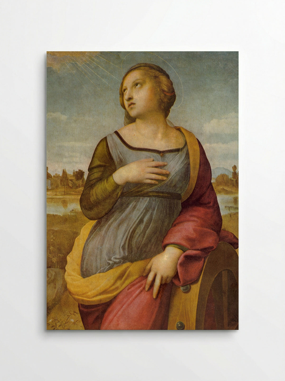 Saint Catherine of Alexandria - Raphael - Poster