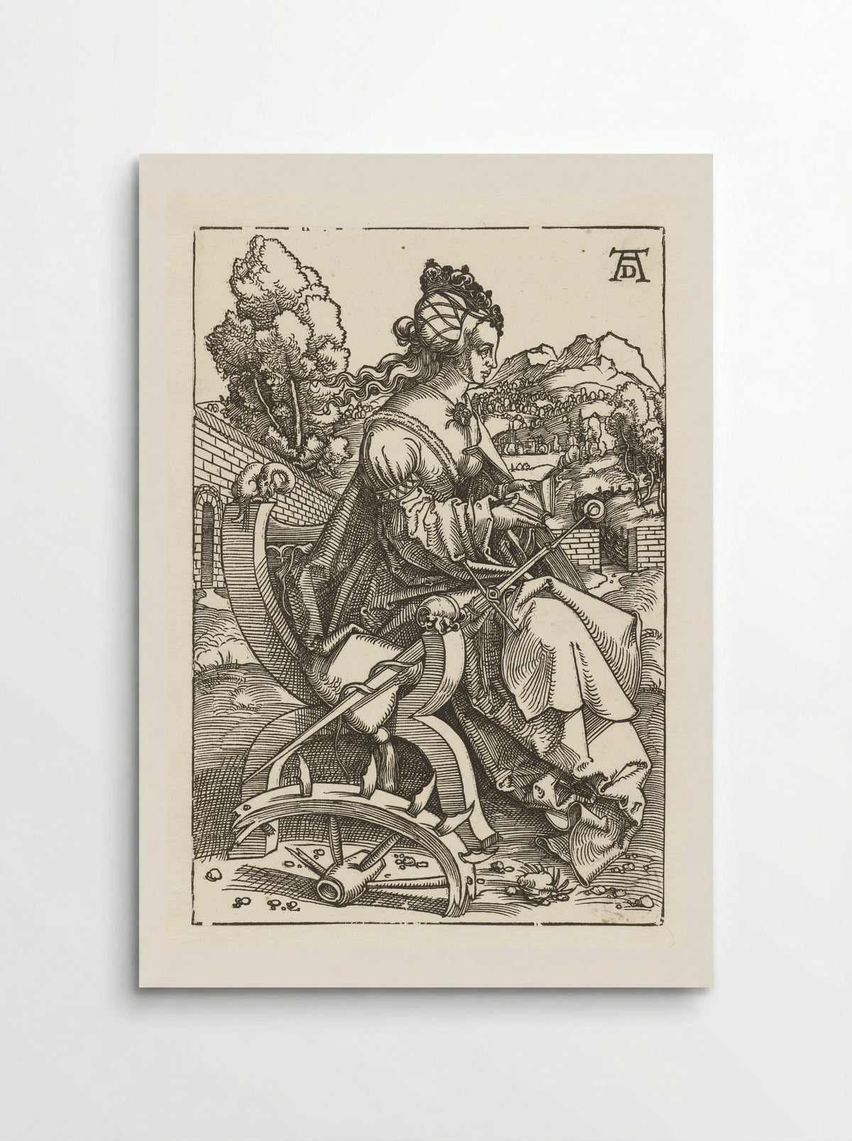 Saint Catherine - Albrecht Dürer - Poster