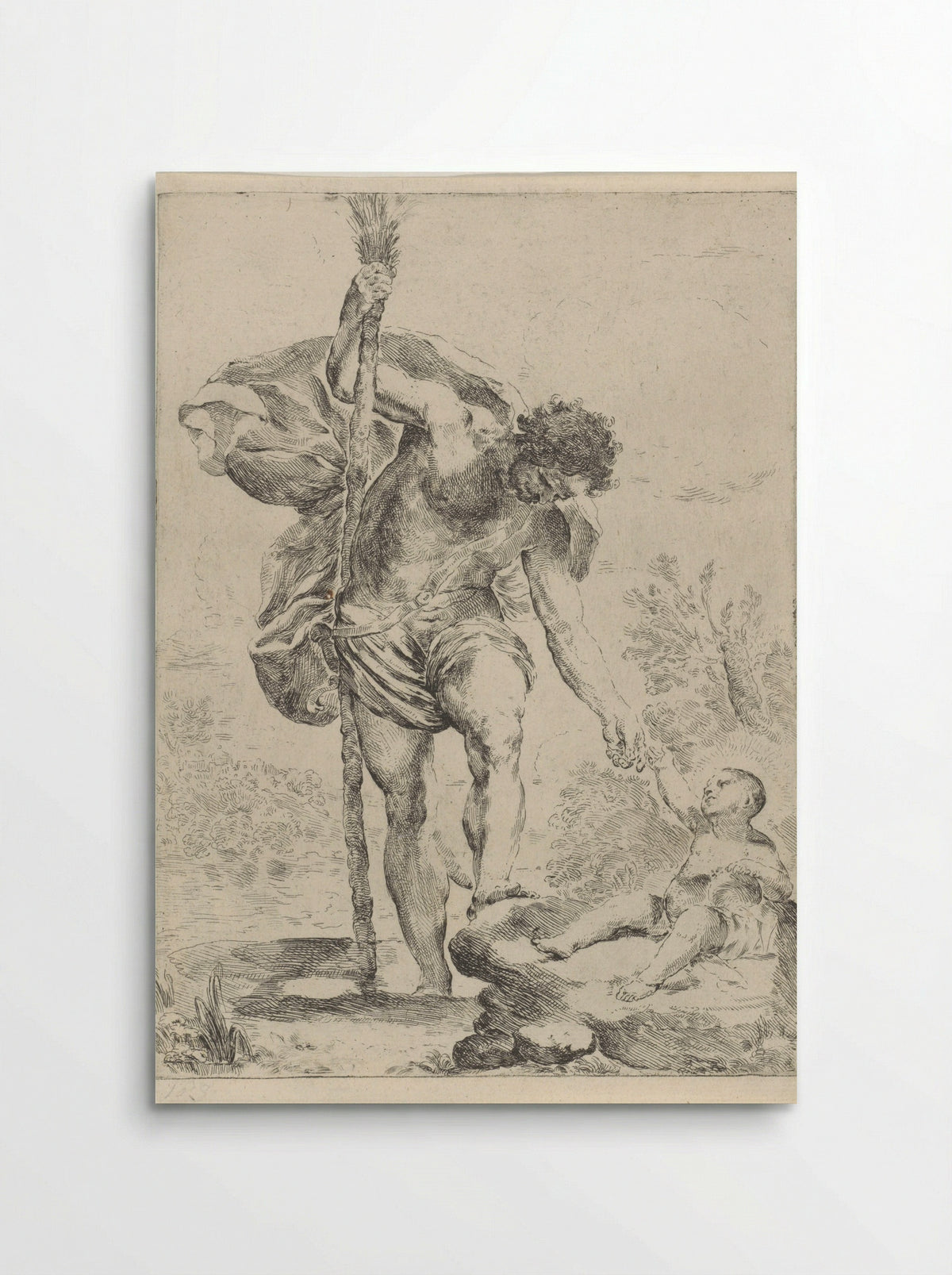 Saint Christopher - Francesco Amato - Poster