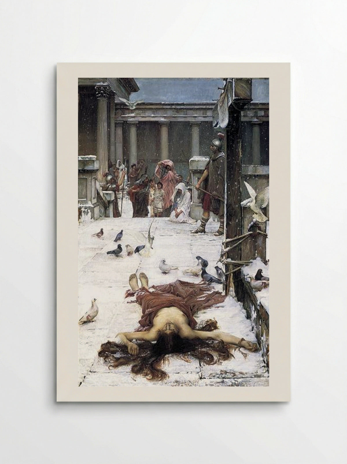 Saint Eulalia - John William Waterhouse - Poster