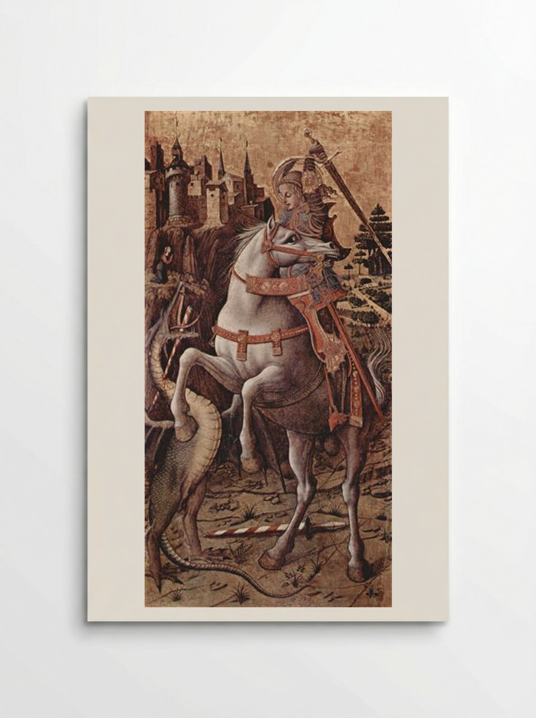 Saint George - Carlo Crivelli - Poster