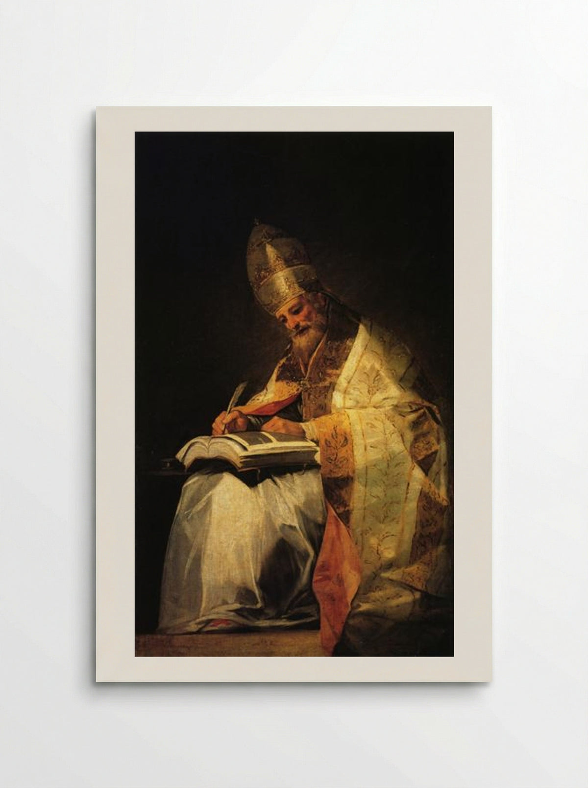 Saint Gregory the Great - Francisco Goya - Poster