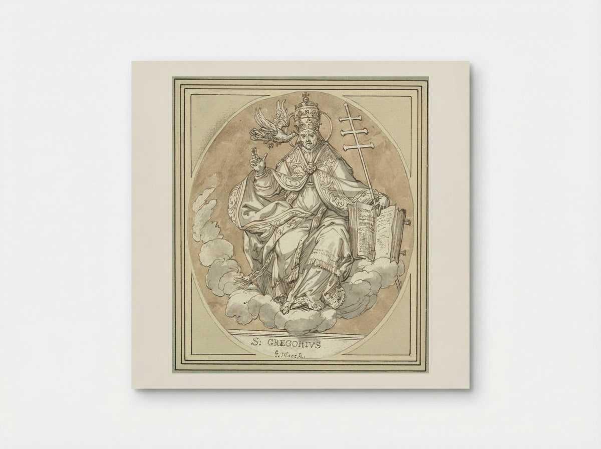 Saint Gregory - Godfried Maes - Poster