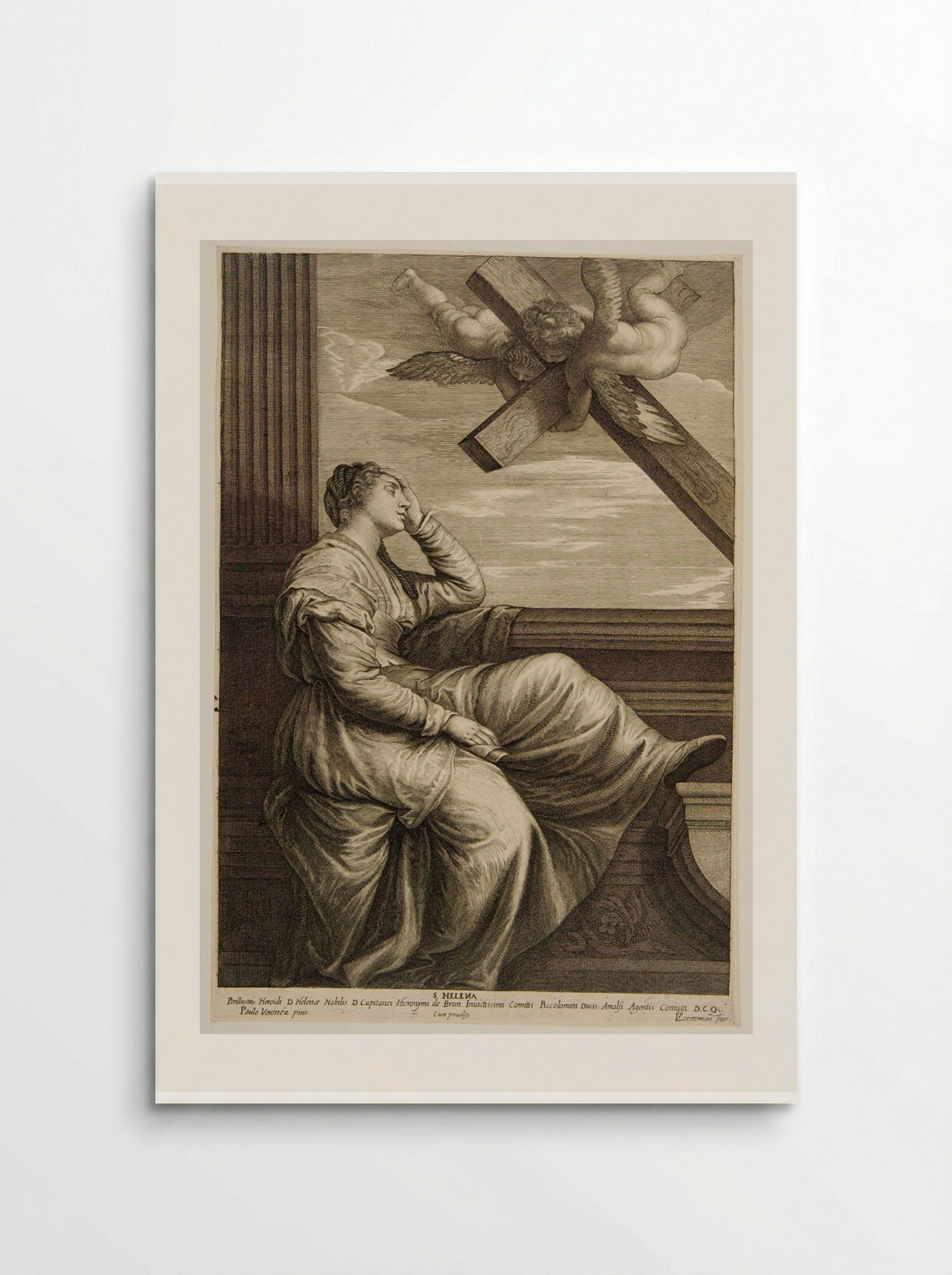Saint Helena - Lucas Vorsterman I - Poster