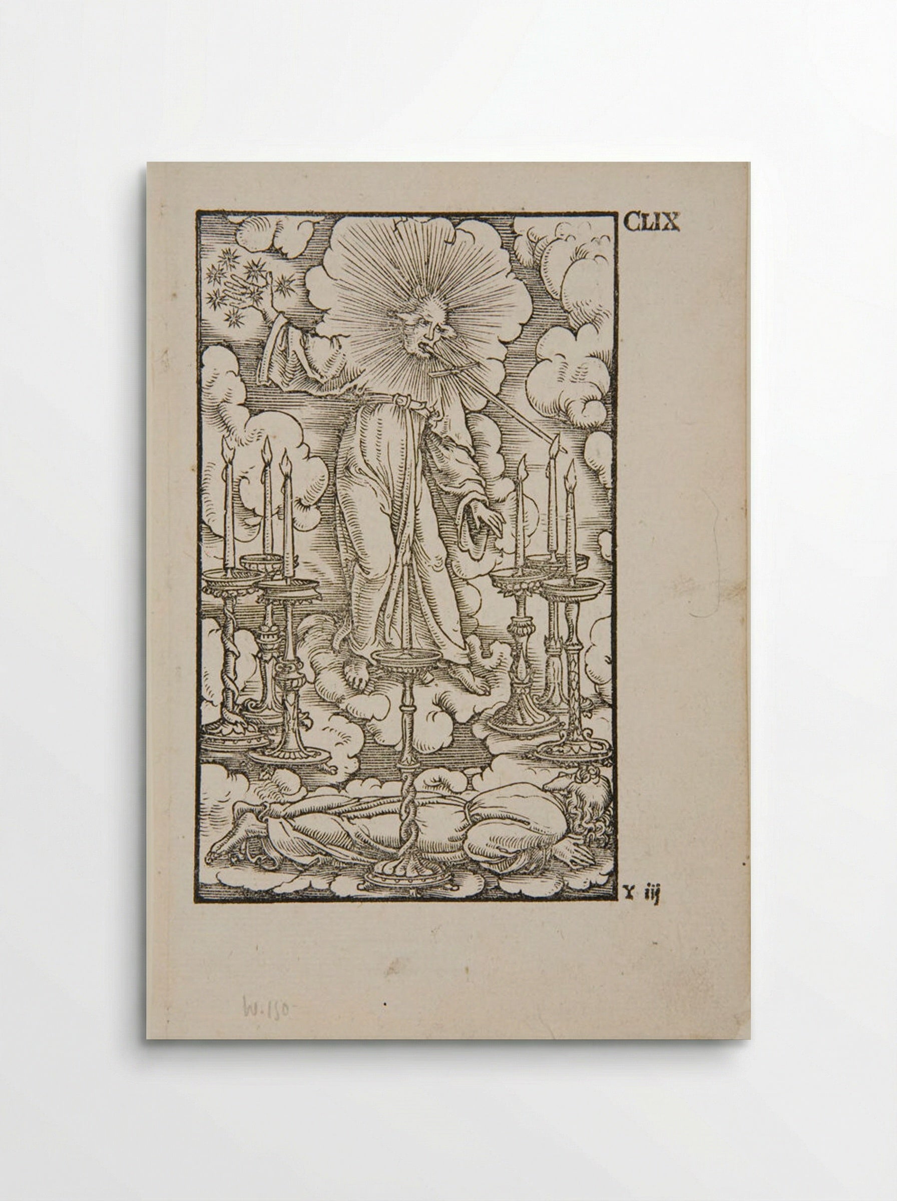 Saint John beholding the seven golden candlesticks - Hans Holbein the Younger - Poster