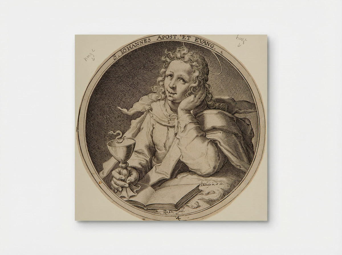 Saint John the Apostle and Evangelist - Zacharias Dolendo - Poster
