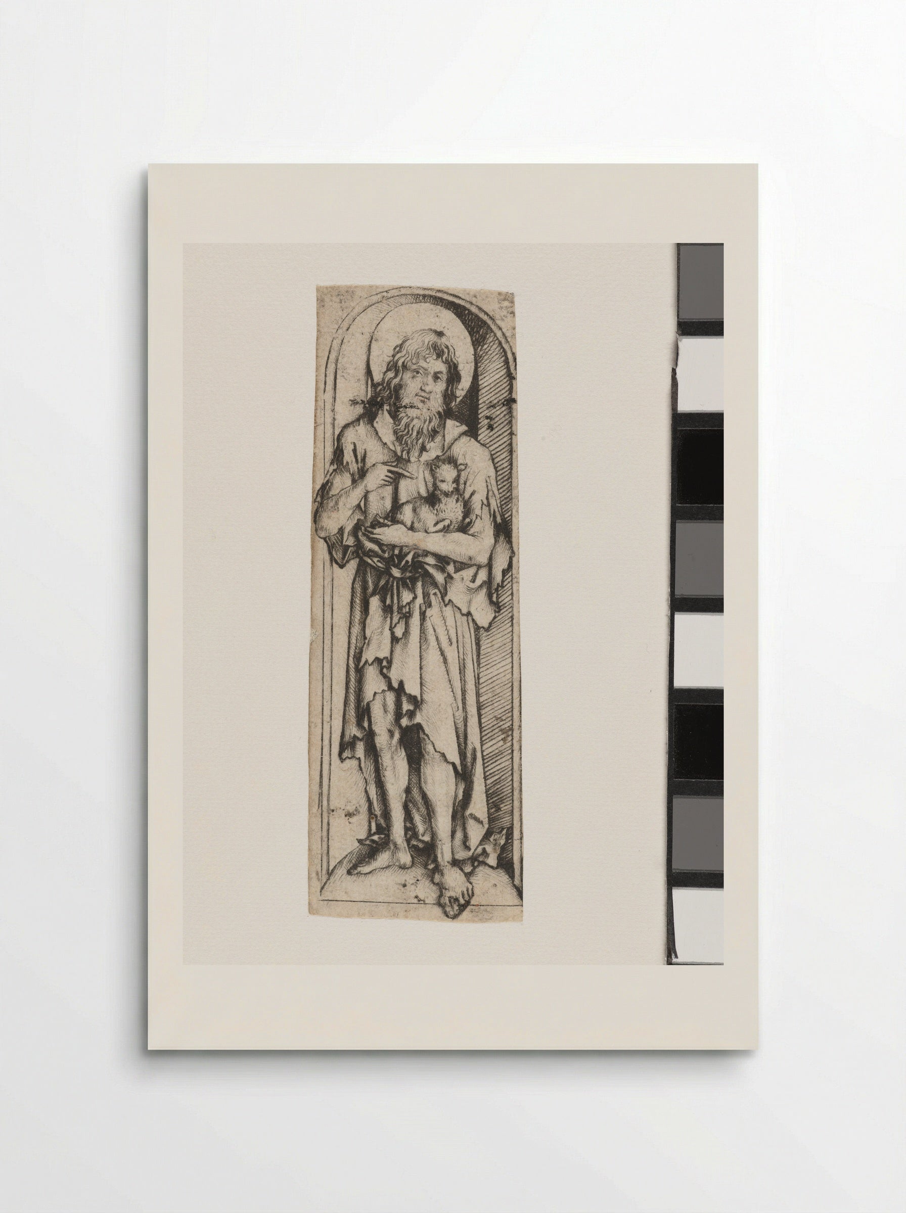 Saint John the Baptist - Master of the Amsterdam Cabinet - Poster