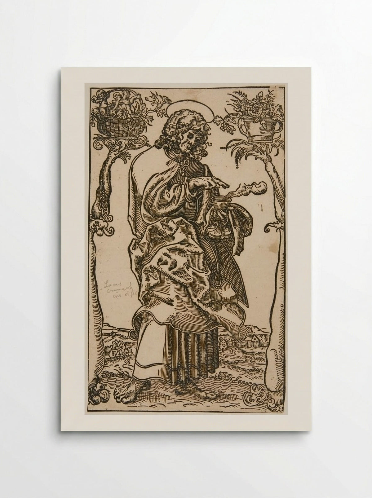 Saint John the Evangelist - Lucas Cranach the Elder - Poster