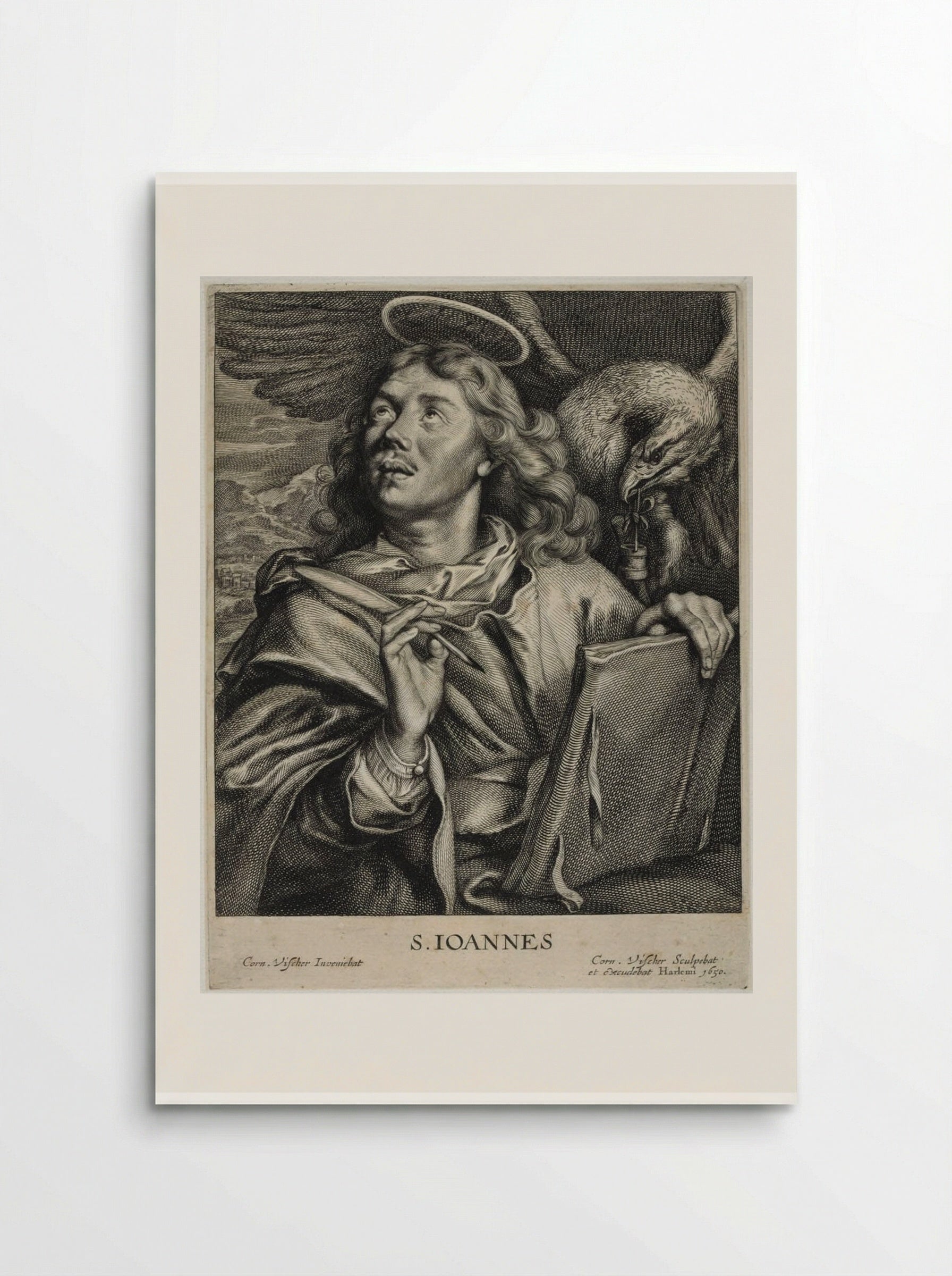 Saint John - Cornelis Visscher - Poster