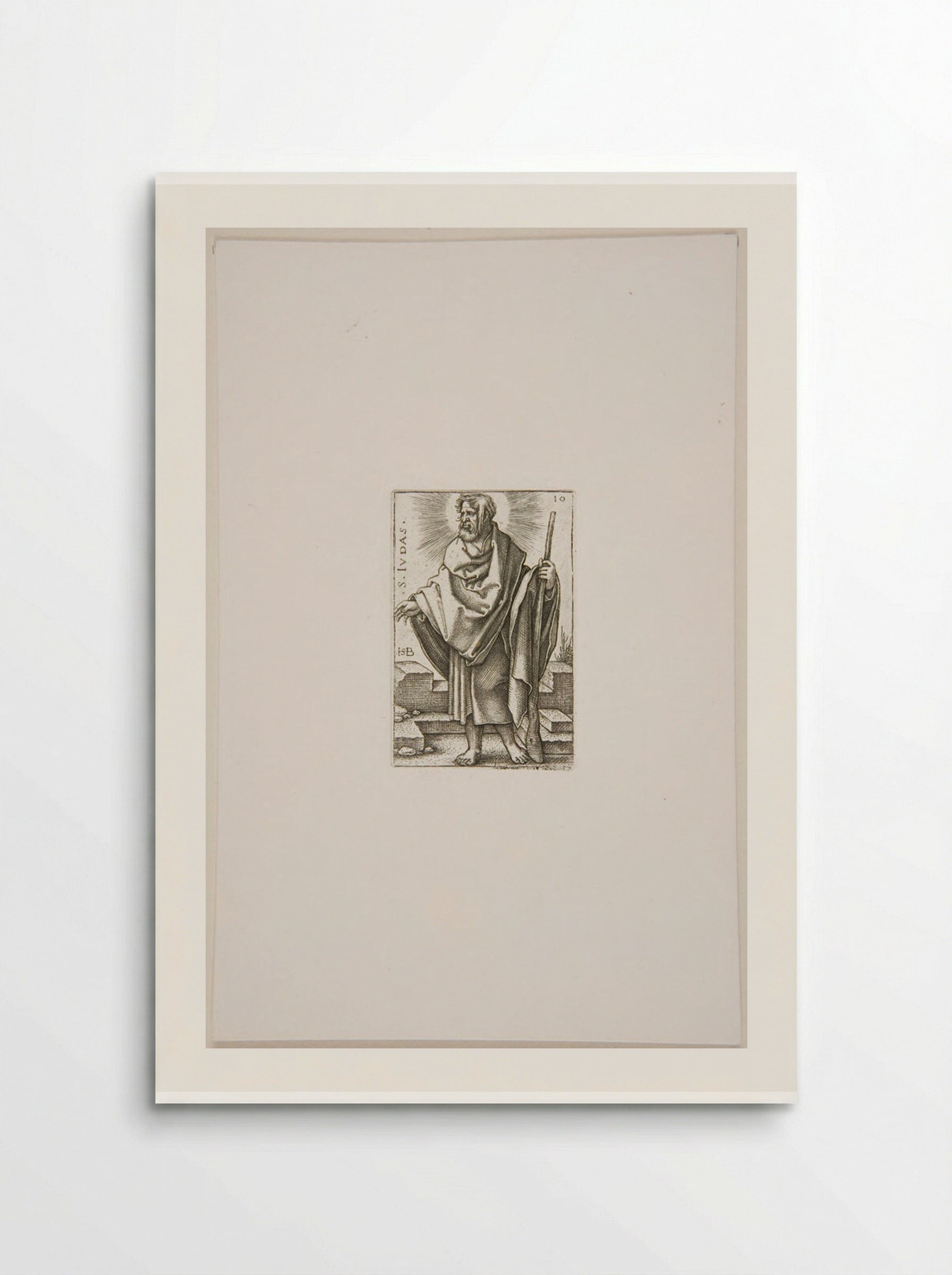 Saint Judas Thaddeus - Sebald Beham - Poster
