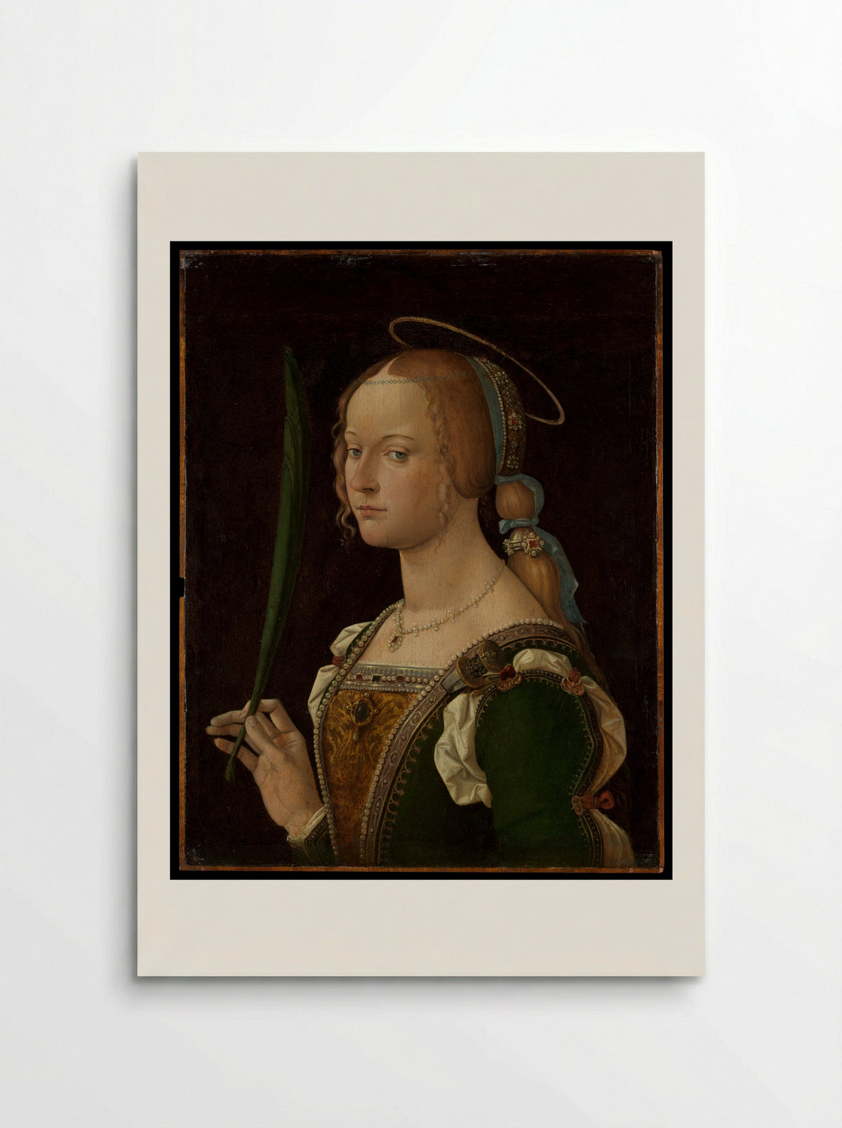 Saint Justina of Padua - Bartolomeo Montagna - Poster
