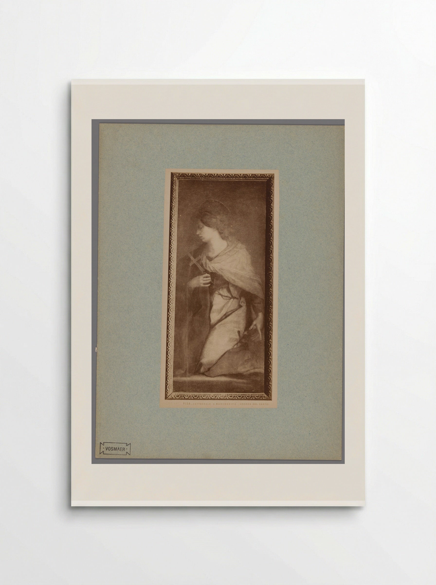 Saint Margaret of Antioch (After Andrea del Sarto) - Fratelli Alinari - Poster