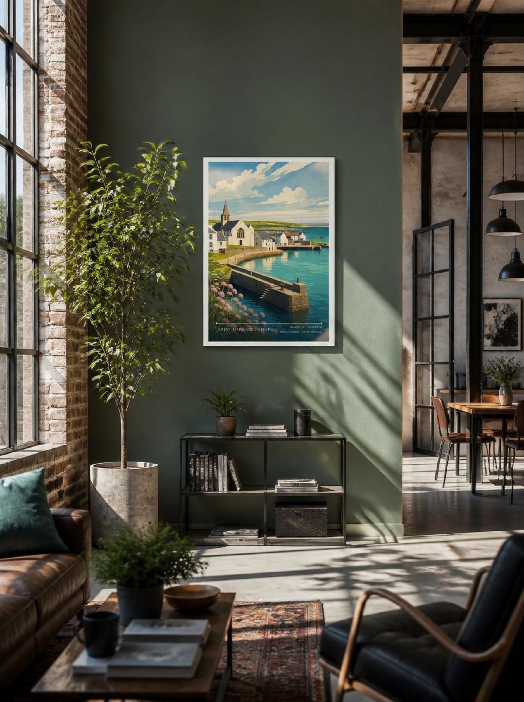 Saint Margaret's Hope Orkney Islands United Kingdom Travel Poster - Lifestyle