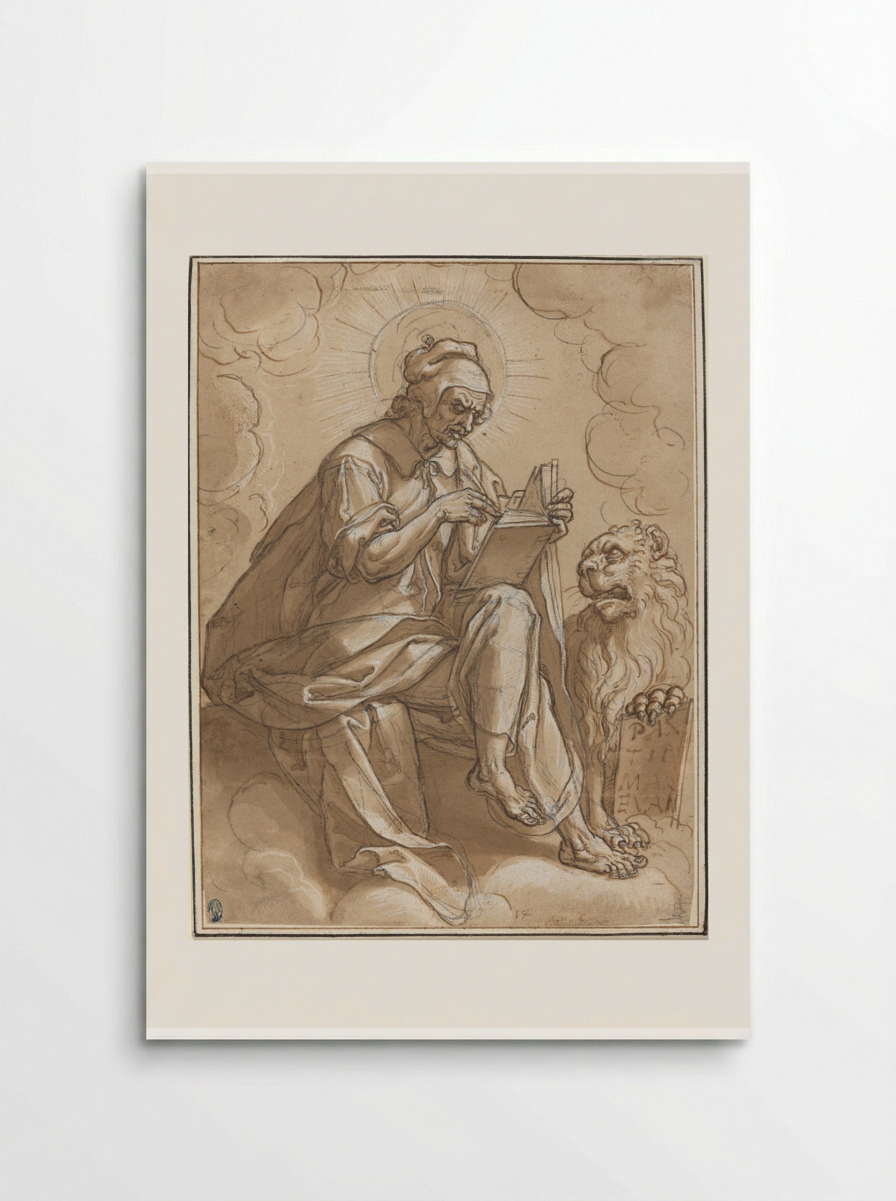 Saint Mark the Evangelist - Heinrich Aldegrever - Poster