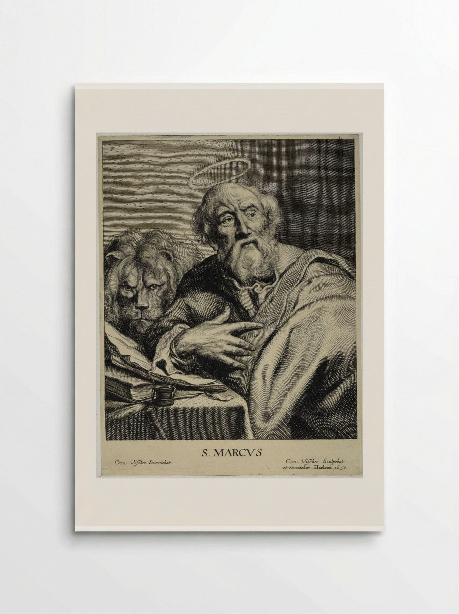 Saint Mark - Cornelis Visscher - Poster