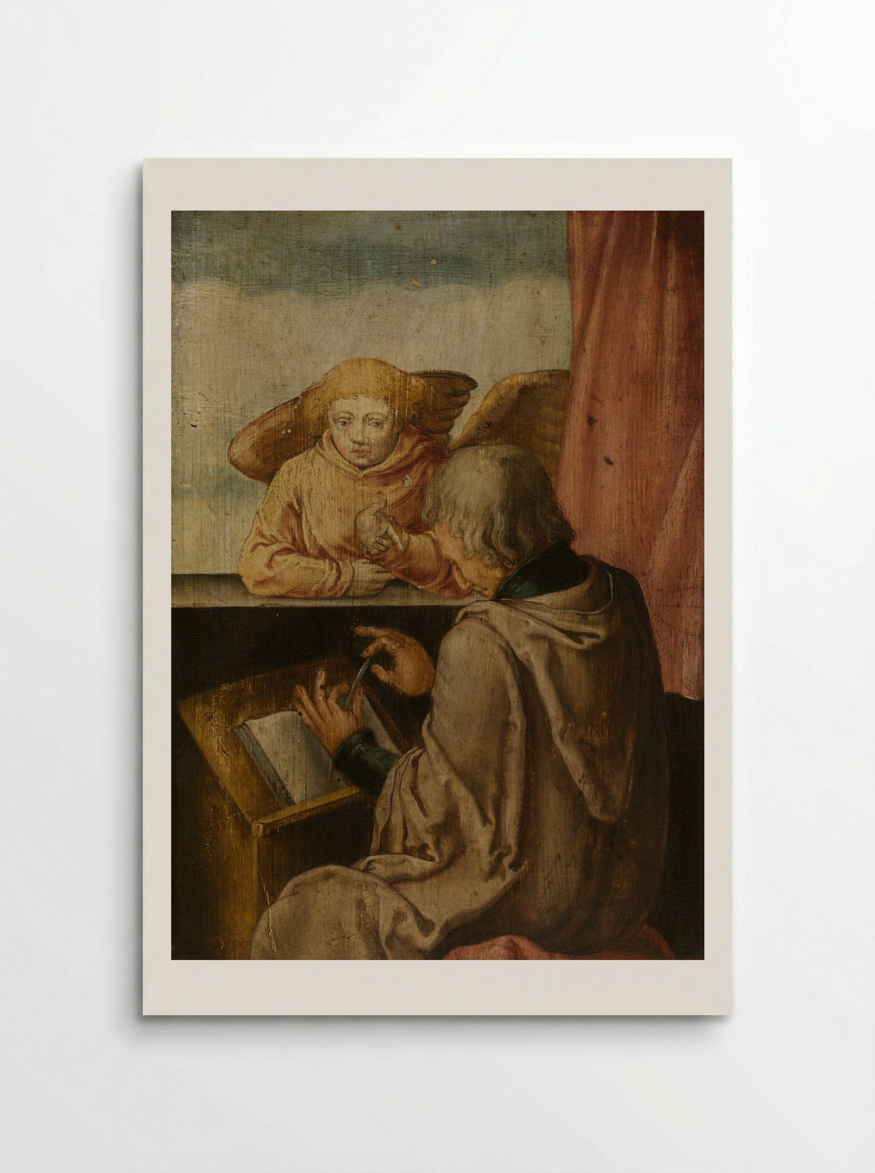 Saint Matthew the Evangelist - Lucas van Leyden - Poster
