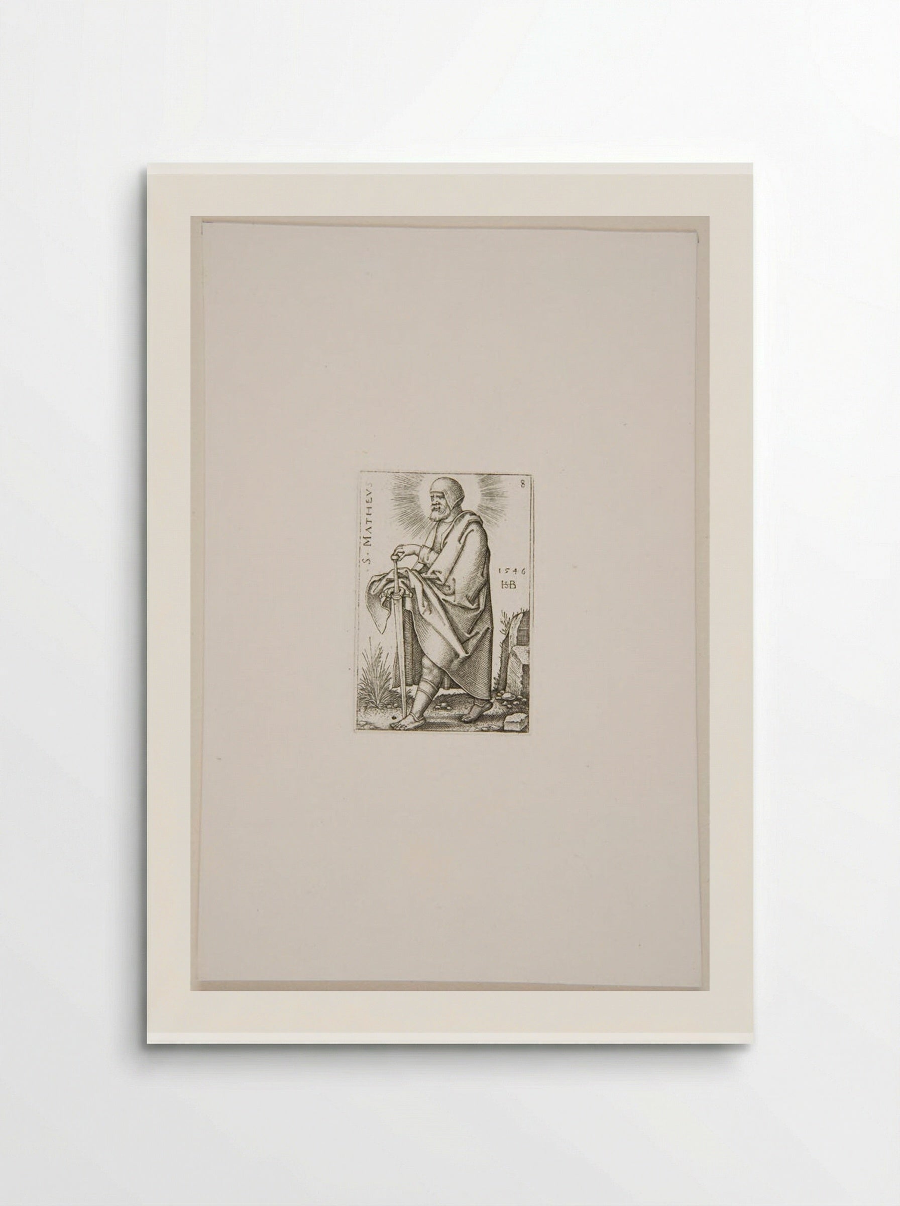 Saint Matthew - Sebald Beham - Poster