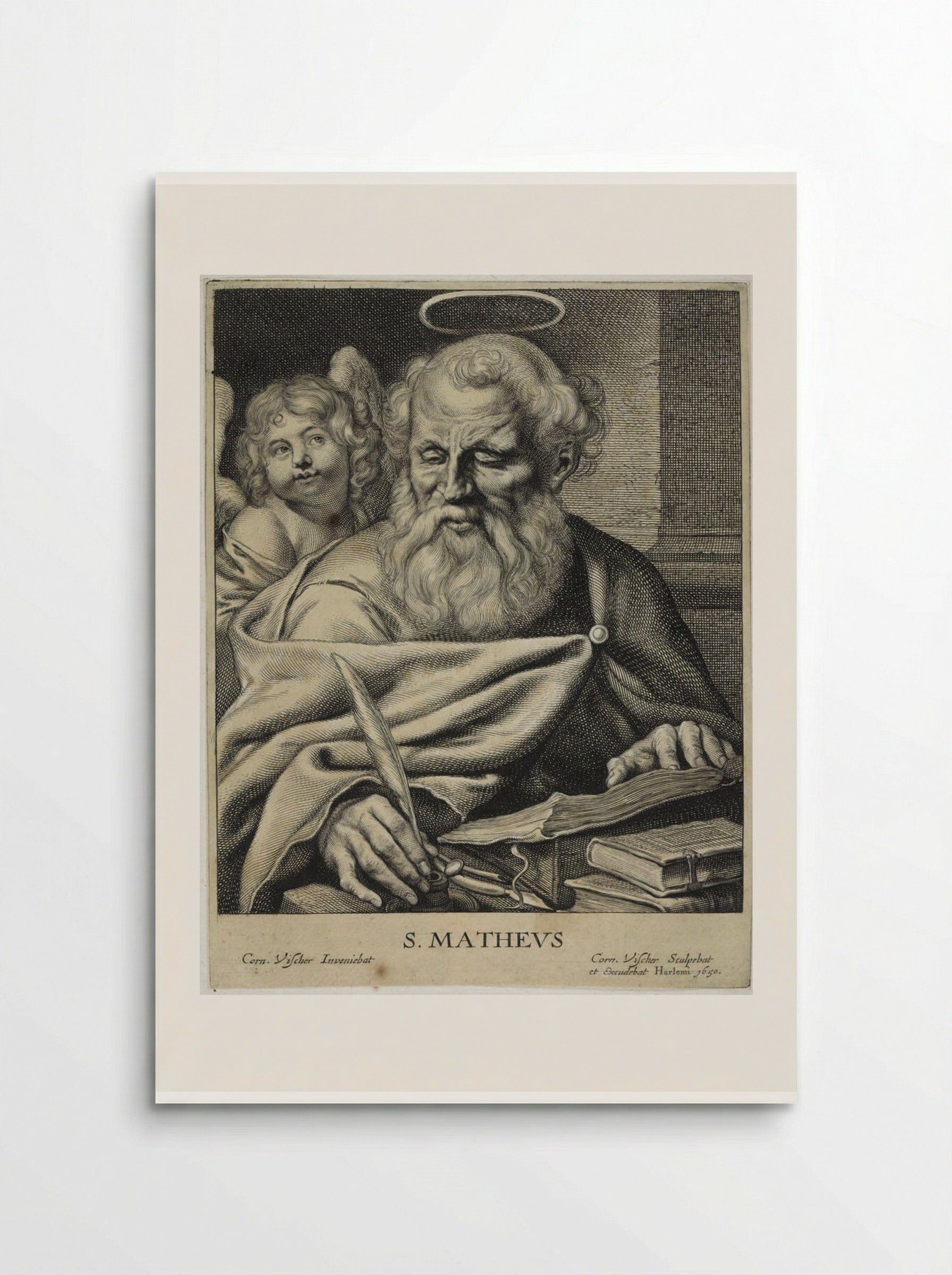 Saint Matthew - Cornelis Visscher - Poster