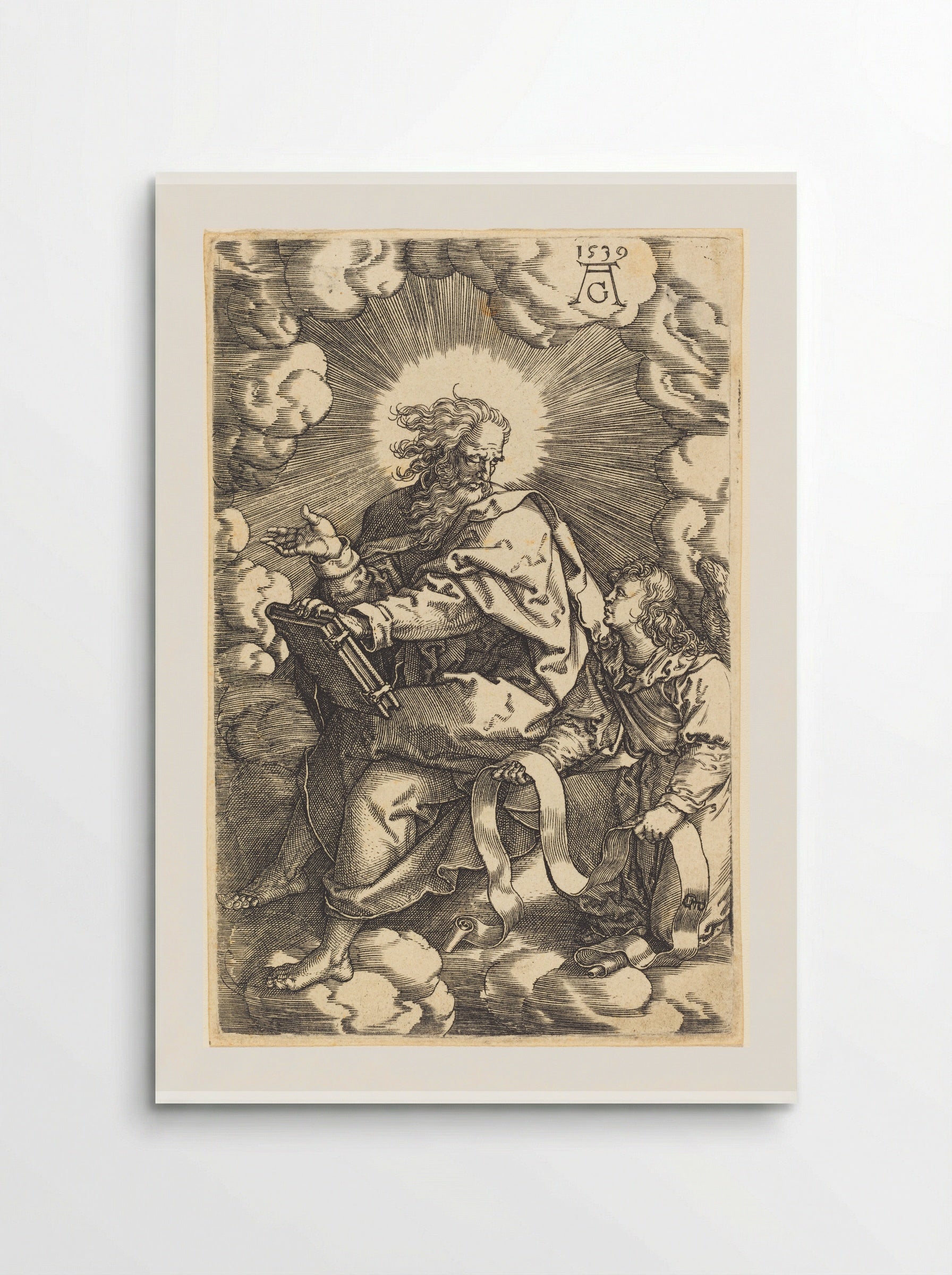 Saint Matthew - Heinrich Aldegrever - Poster