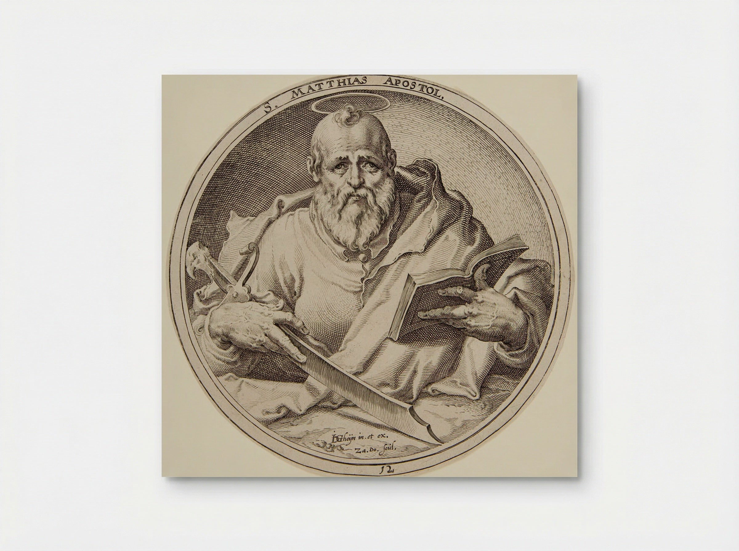 Saint Matthias - Zacharias Dolendo - Poster