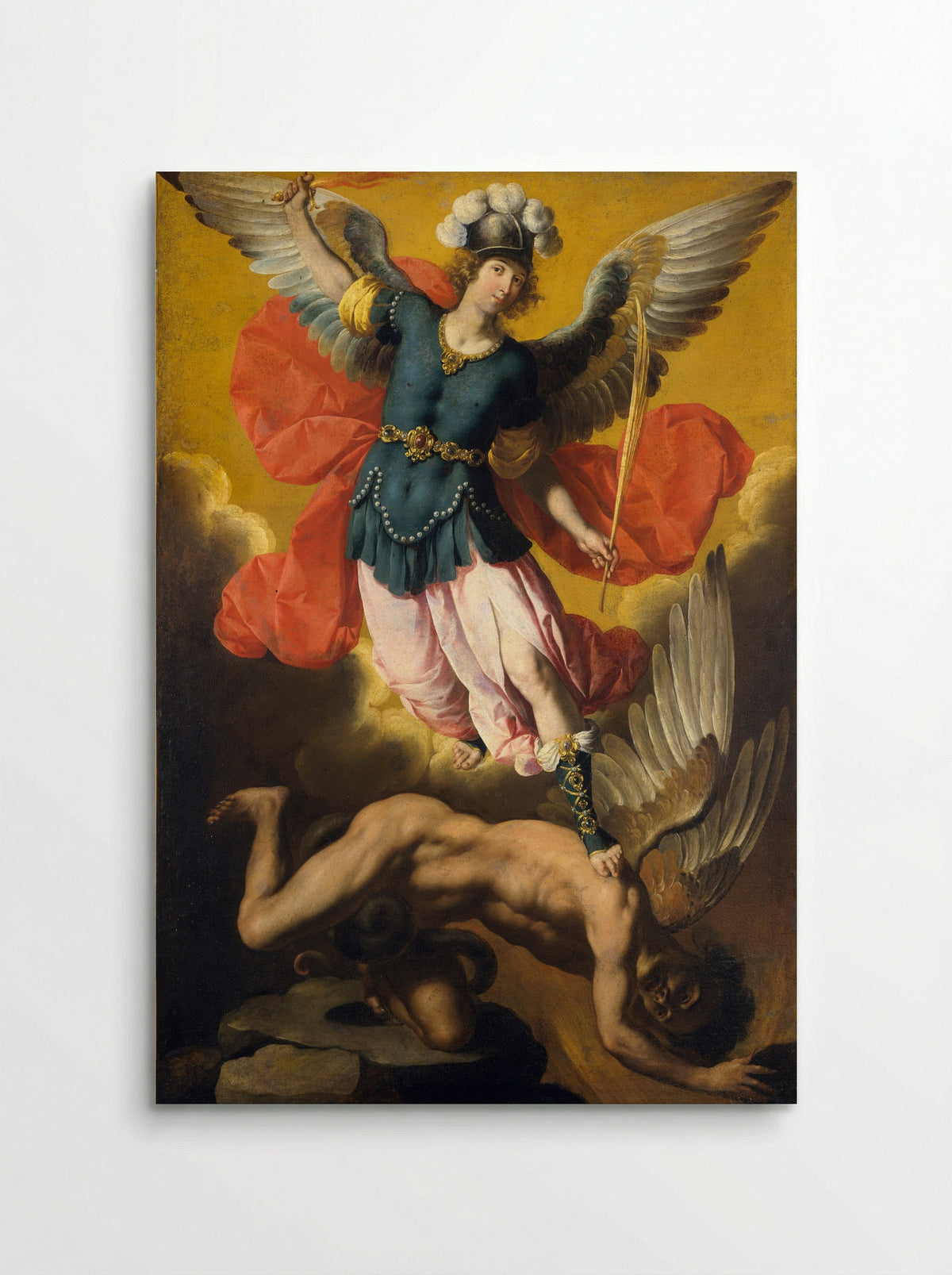Saint Michael the Archangel - Ignacio de Ries - Poster