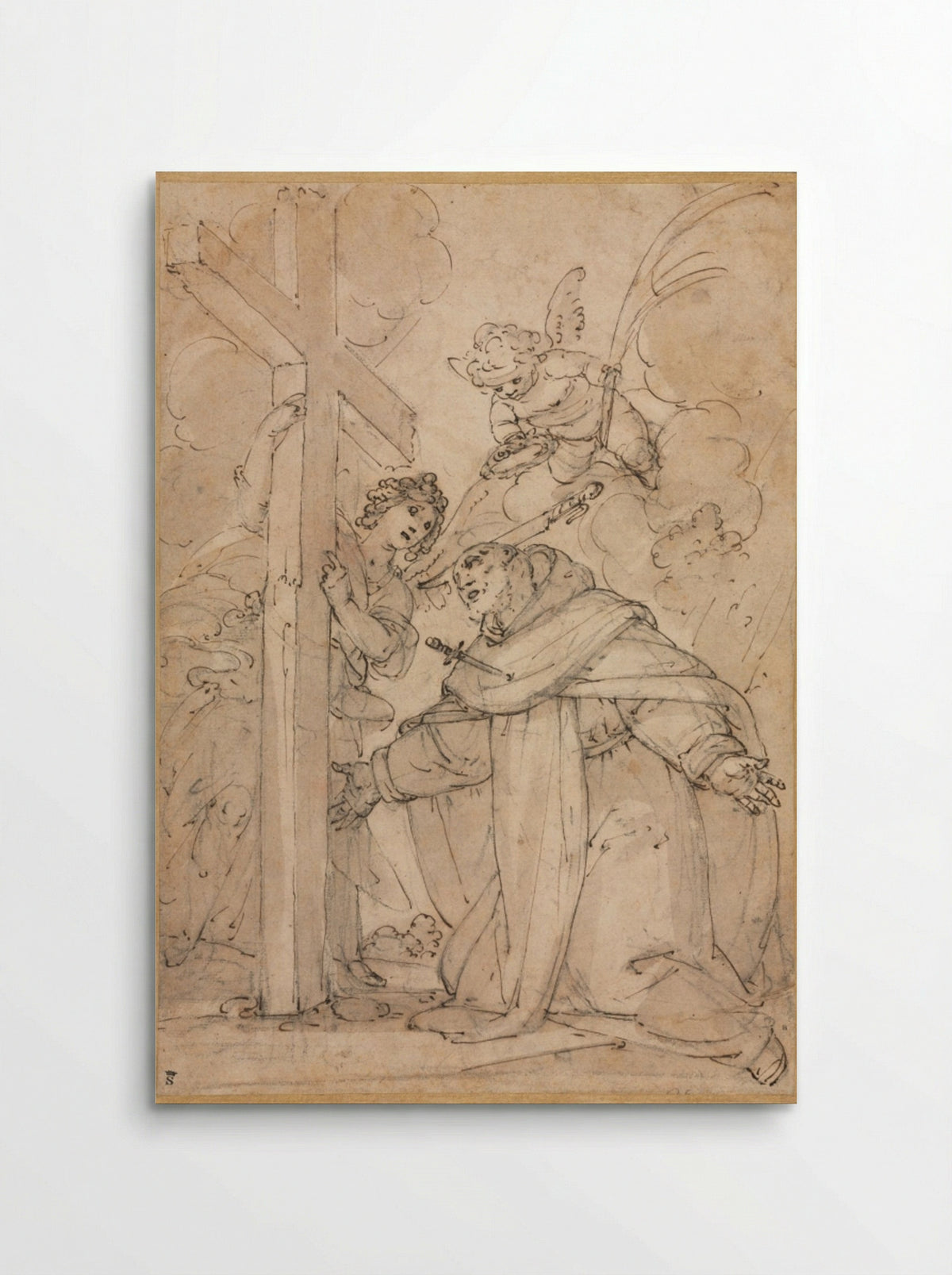 Saint Peter Martyr - Giovanni Battista Paggi - Poster