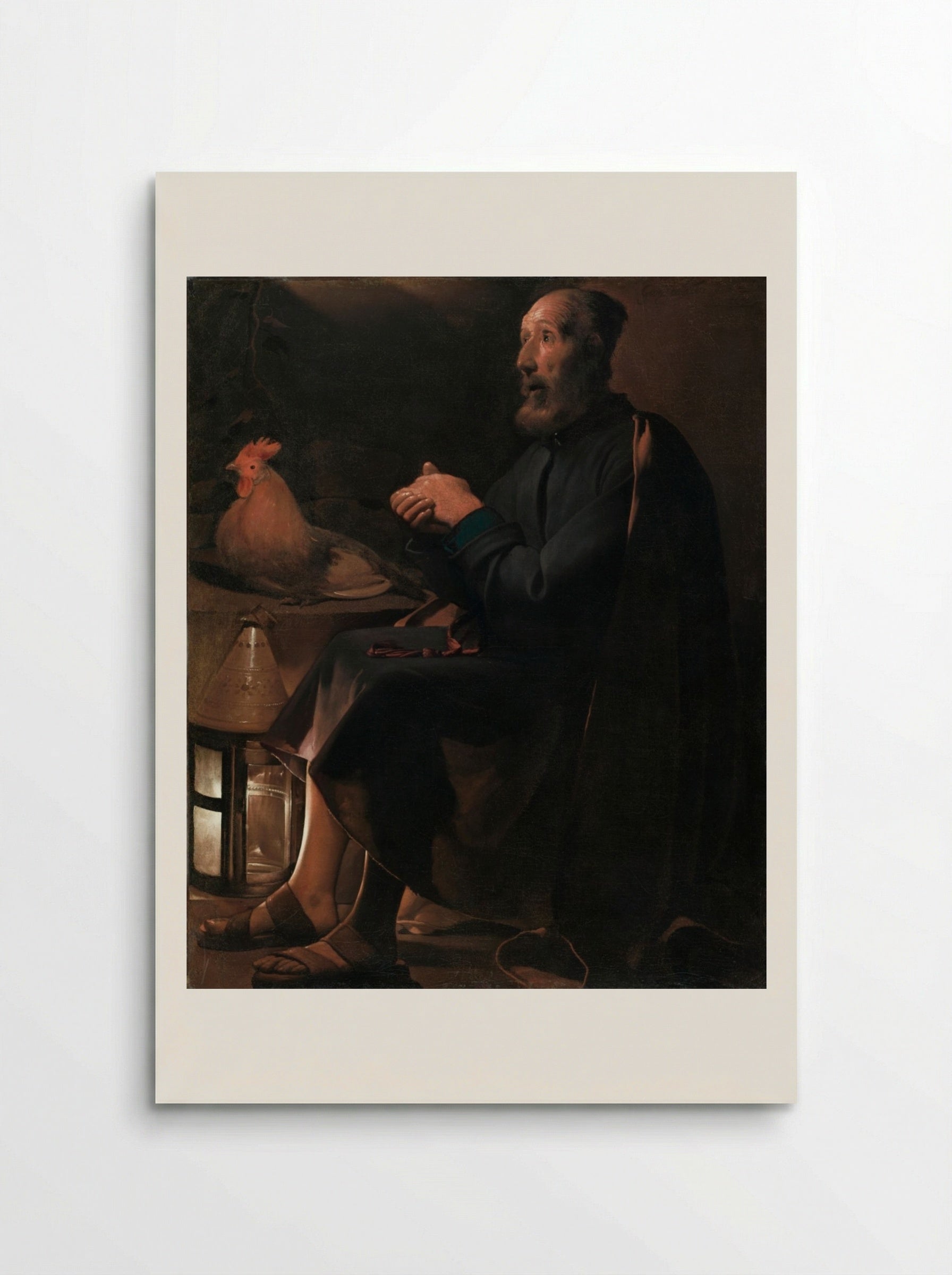 Saint Peter Repentant - Georges de La Tour - Poster