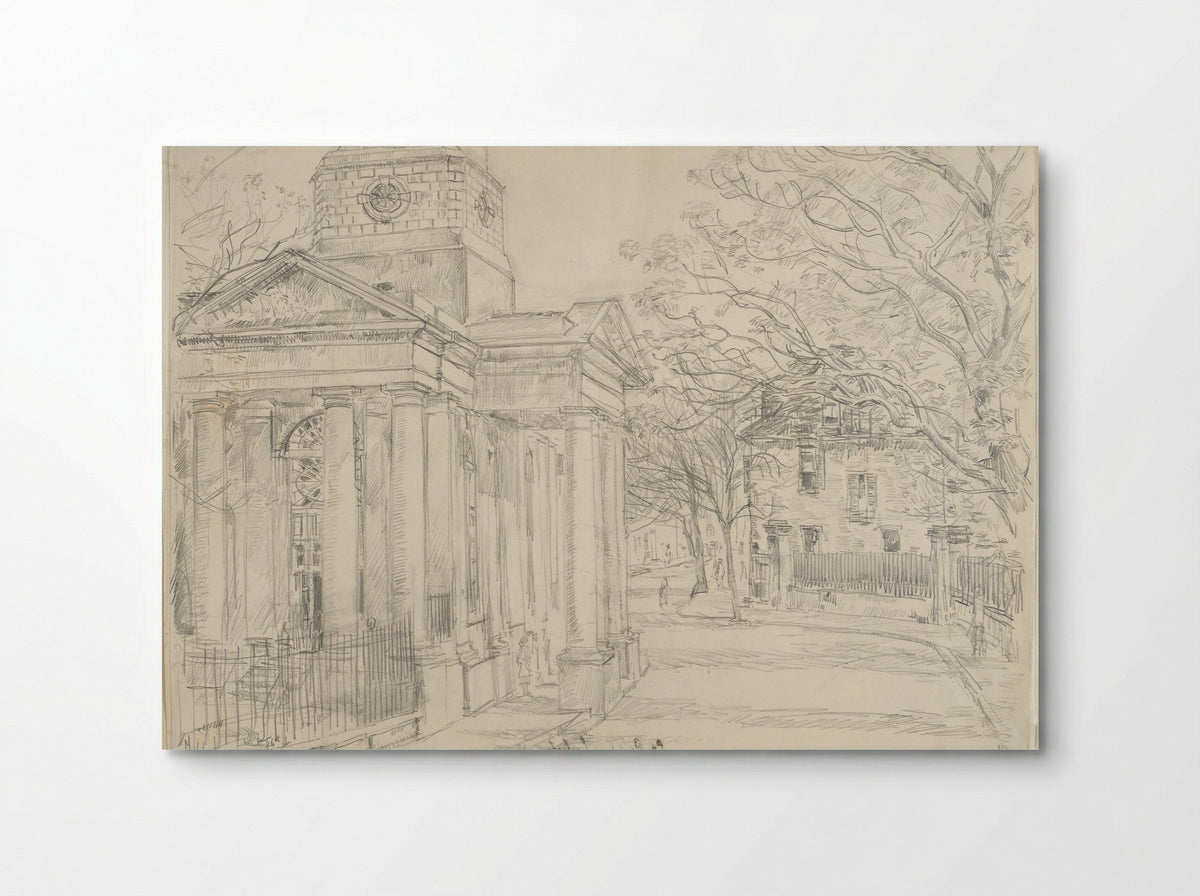 Saint Philip's, Charleston, South Carolina - Childe Hassam - Poster